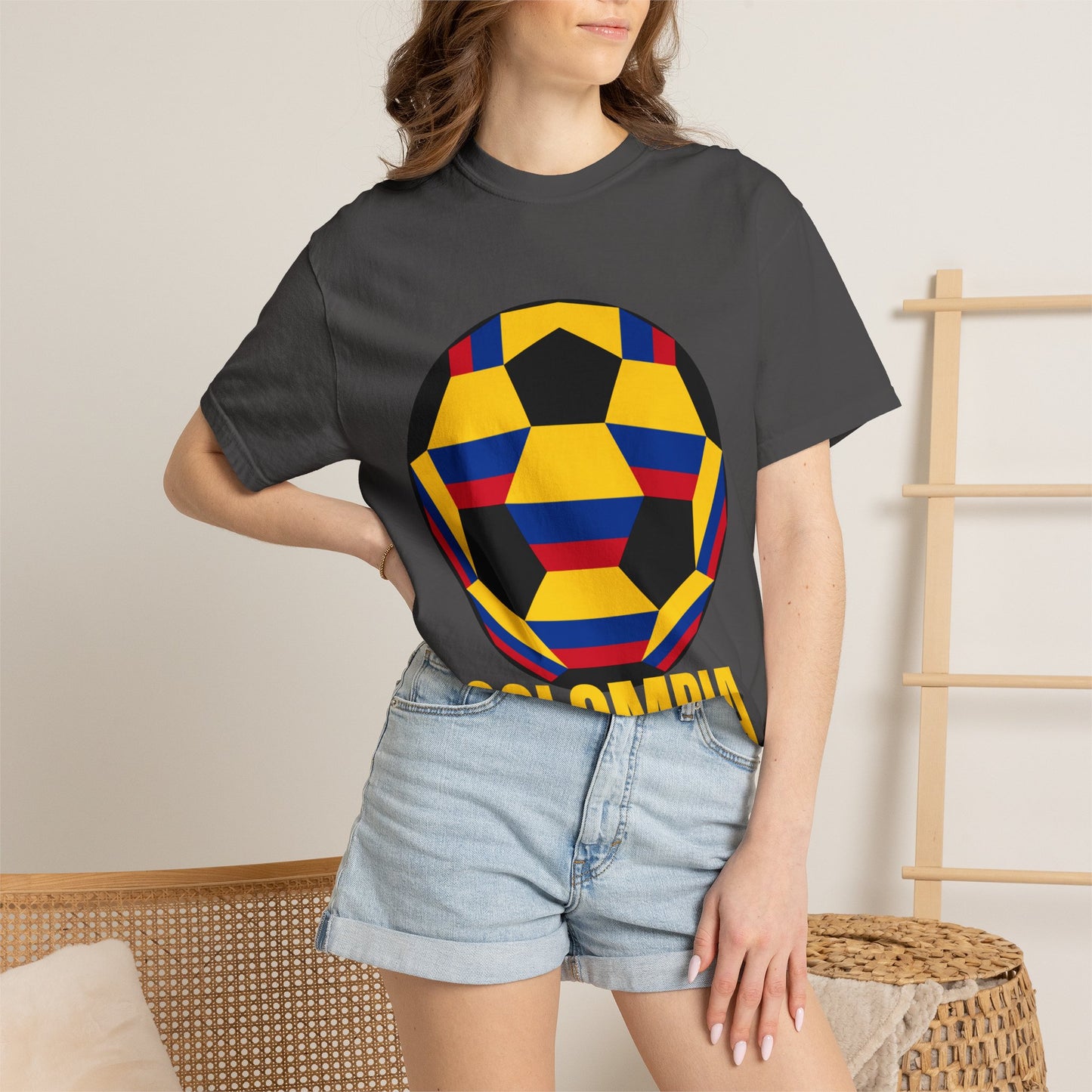 Columbia Fan Specialty Soccer Ball Design T Shirt