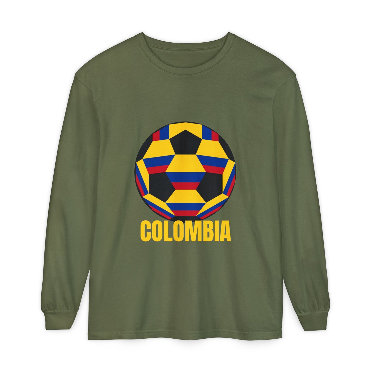 Columbia Fan Specialty Soccer Ball Long Sleeve Tee