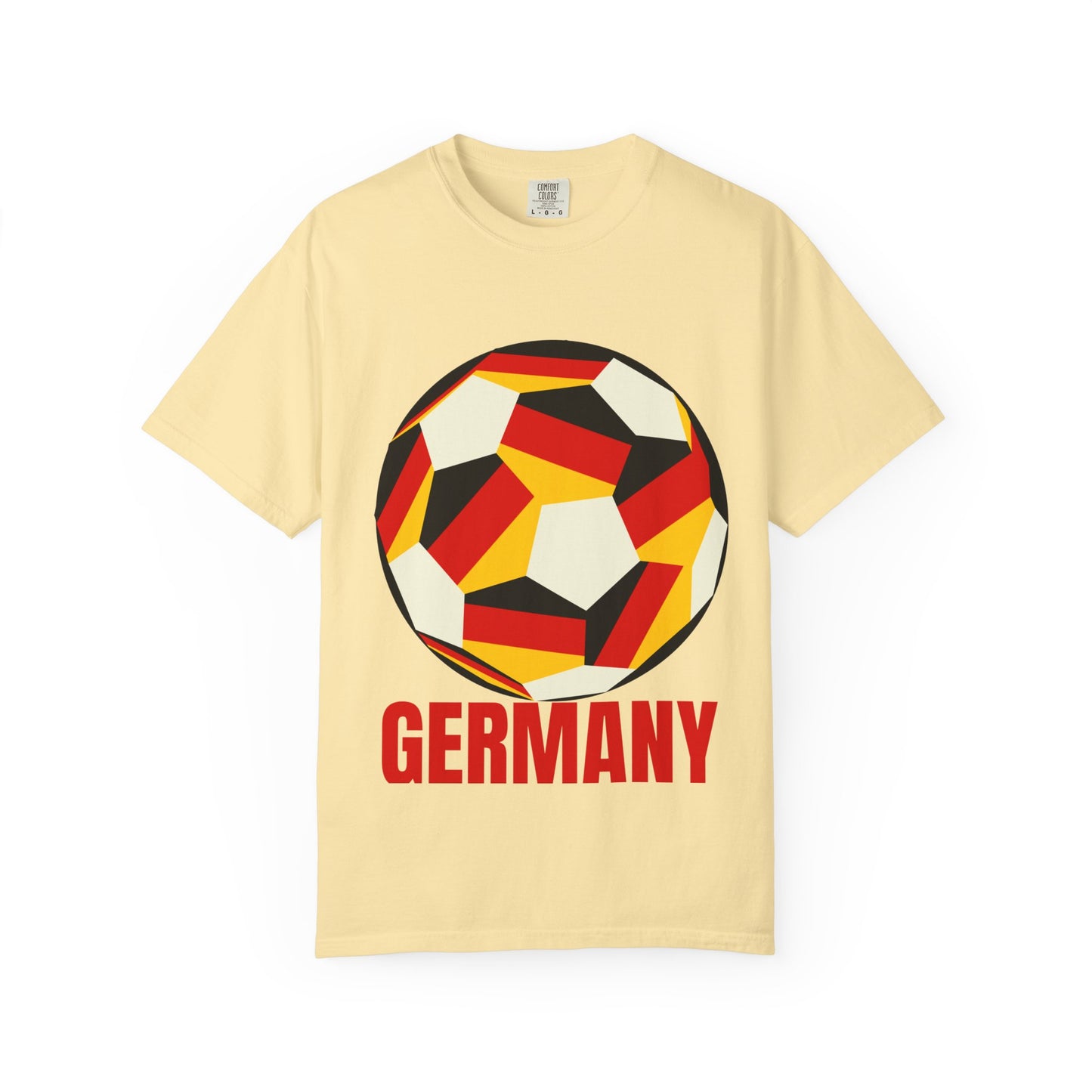 Germany Fan Specialty Soccer Ball Design T Shirt