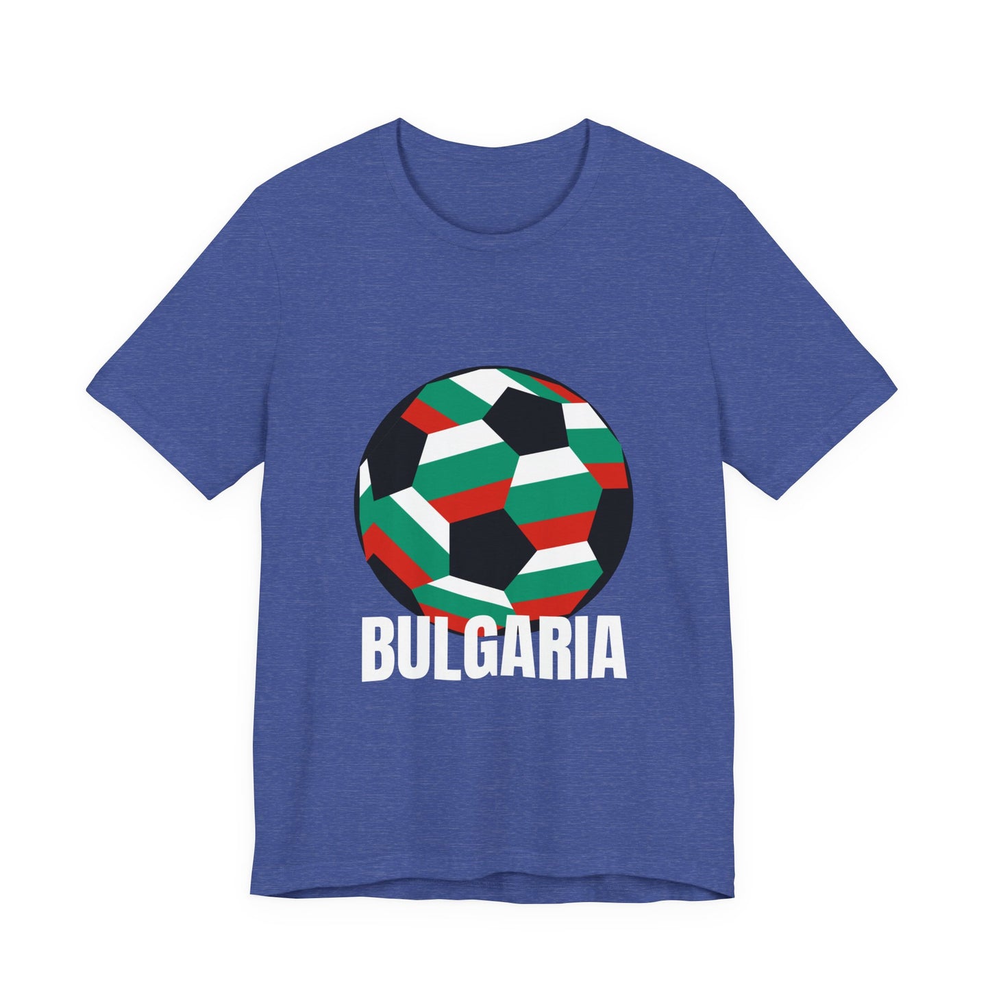 Bulgaria Fan Specialty Soccer Ball Design T Shirt