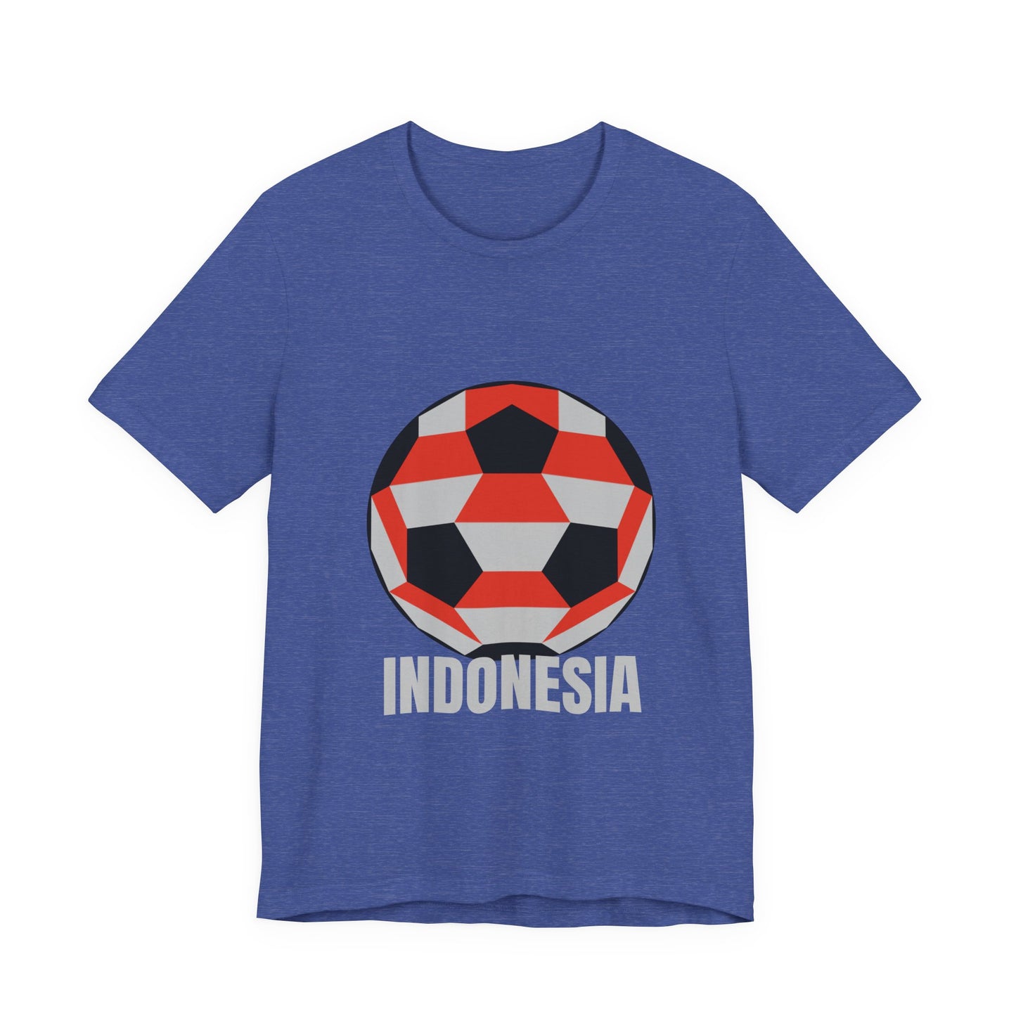 Indonesia Fan Specialty Soccer Ball Design T Shirt