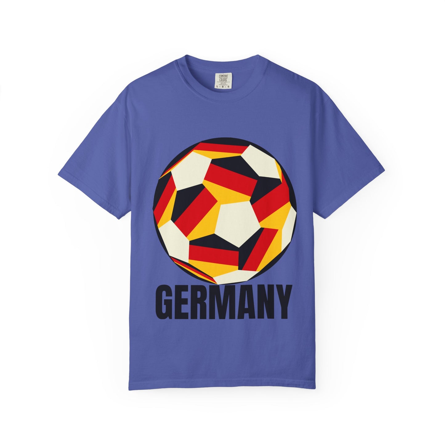 Germany Fan Specialty Soccer Ball Design T Shirt