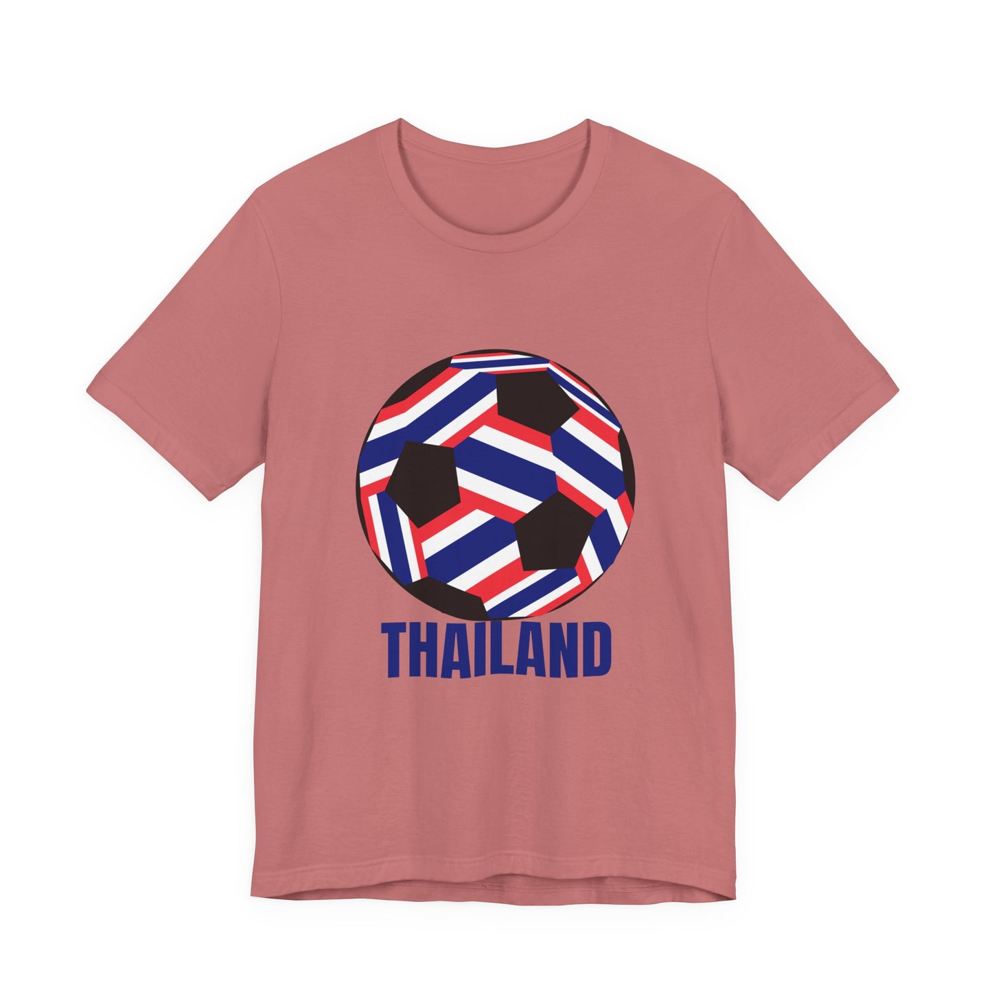Thailand Fan Specialty Soccer Ball Design T Shirt