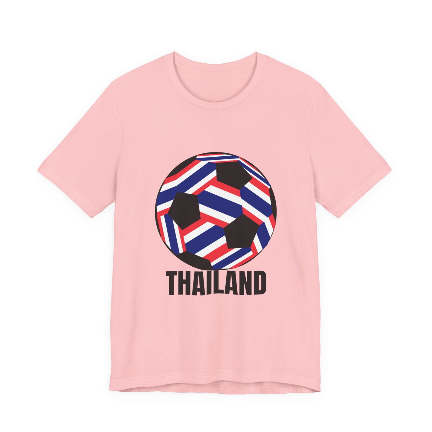 Thailand Fan Specialty Soccer Ball Design T Shirt