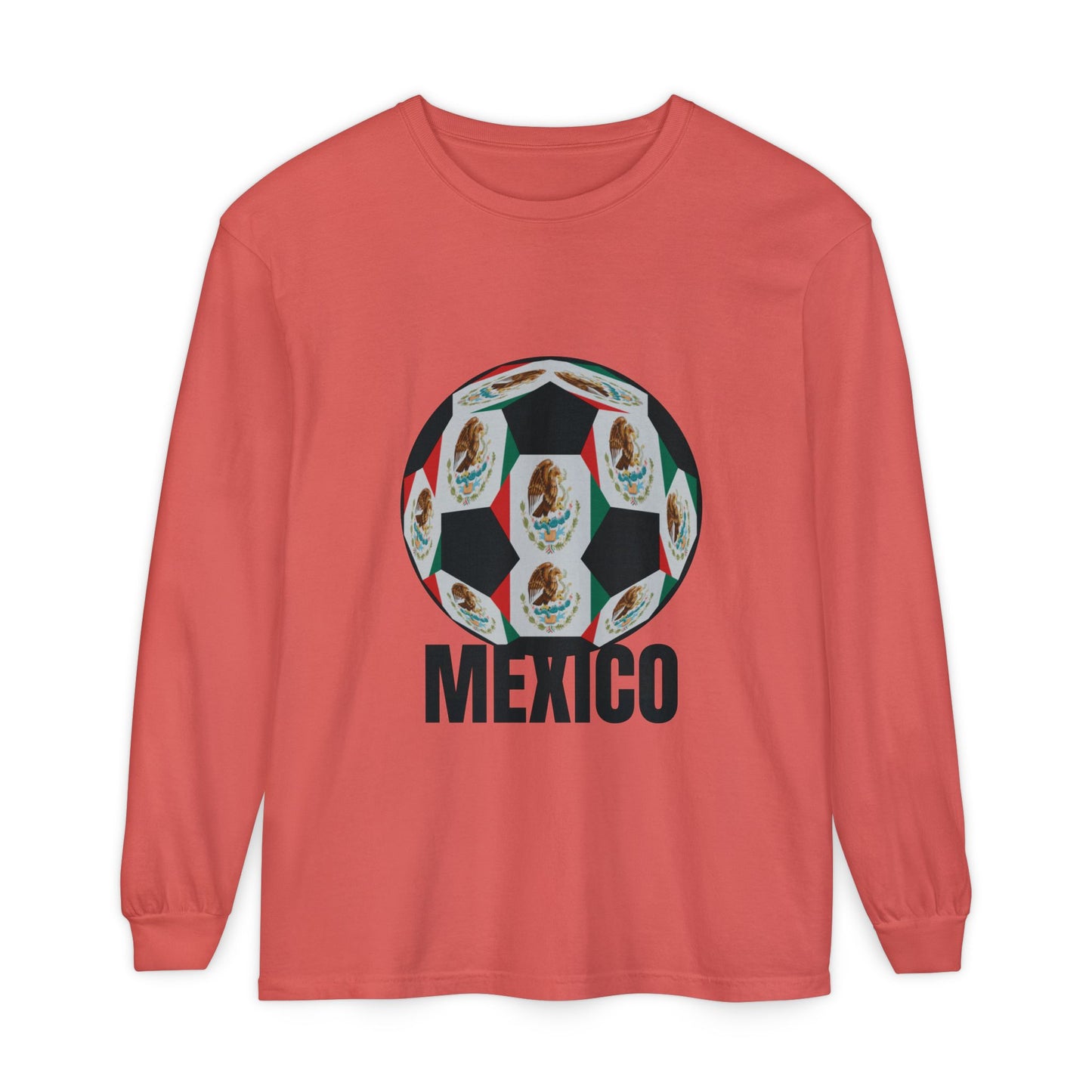 Fan Specialty Soccer Ball Design  Long Sleeve T-Shirt