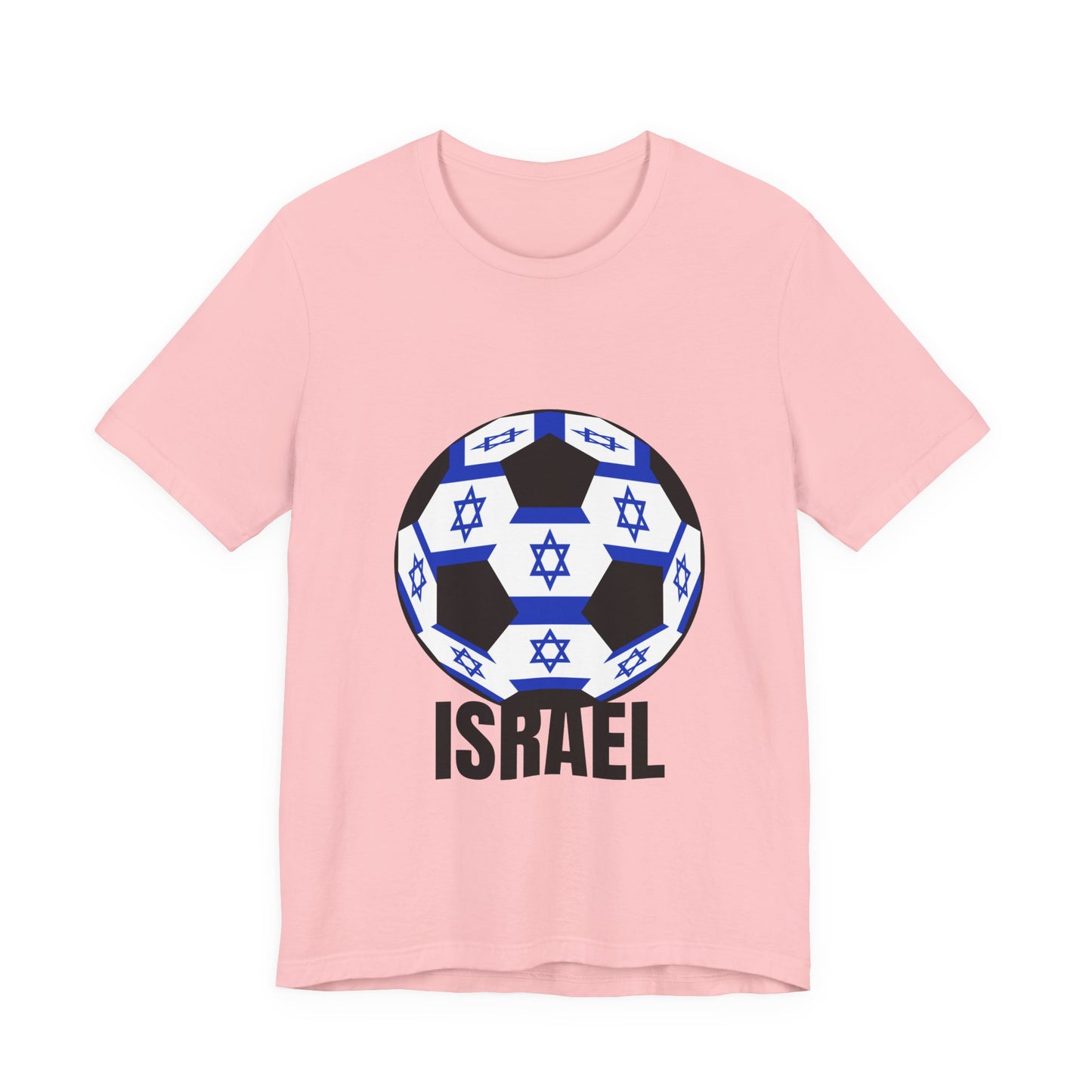 Israel Fan Specialty Soccer Ball Design T Shirt