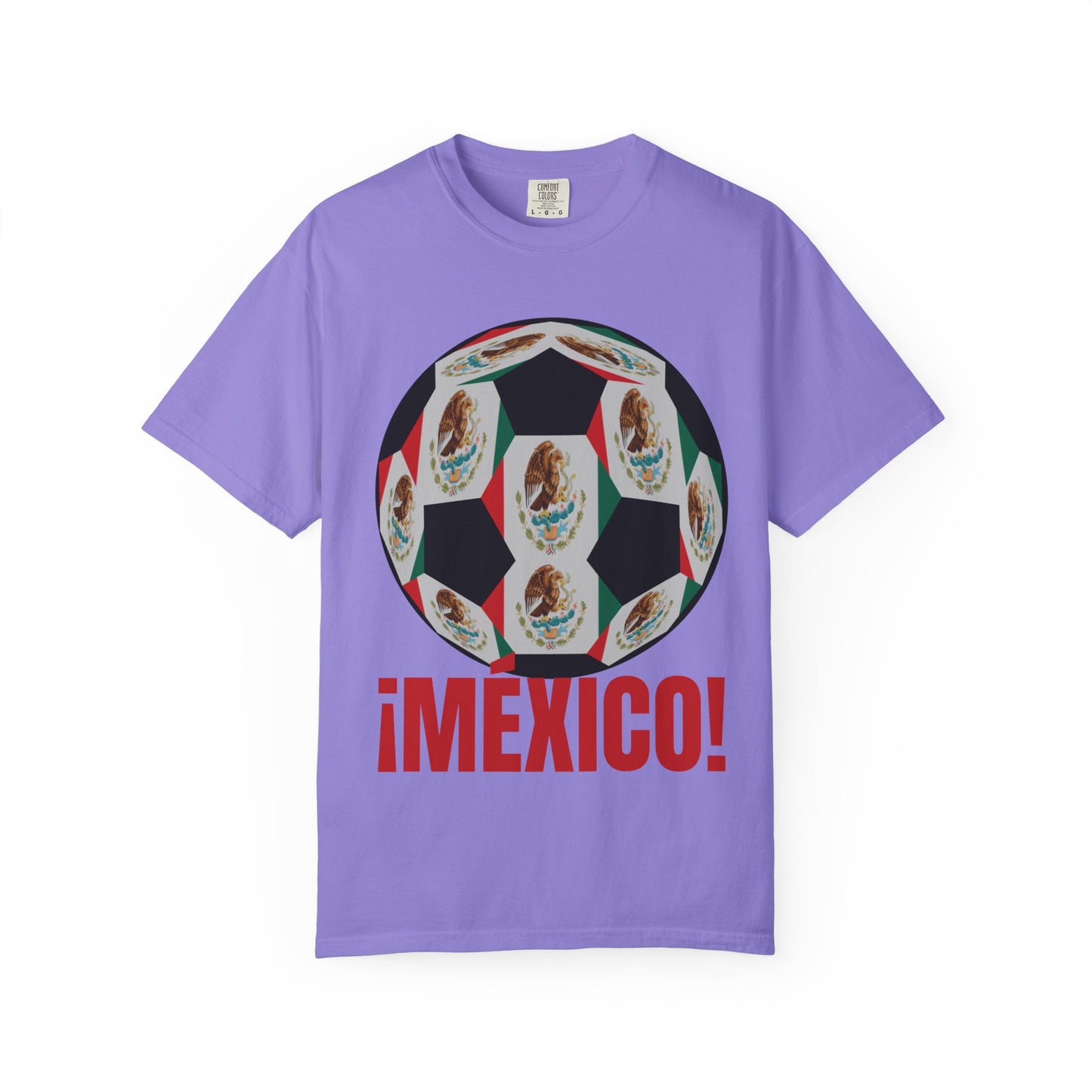 ¡MEXICO!  Fan Specialty Soccer Ball Design T Shirt