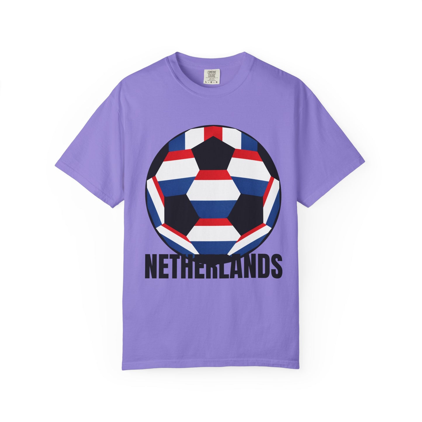 Netherlands Fan Specialty Soccer Ball Design T Shirt