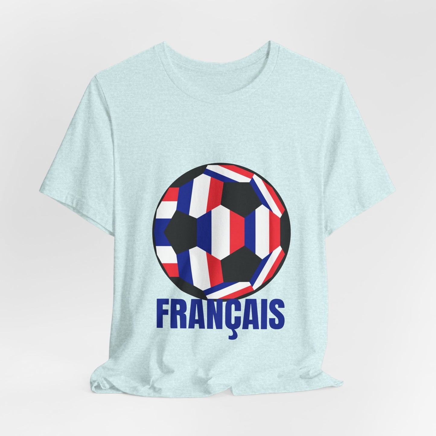 Francais Fan Specialty Soccer Ball Design T Shirt