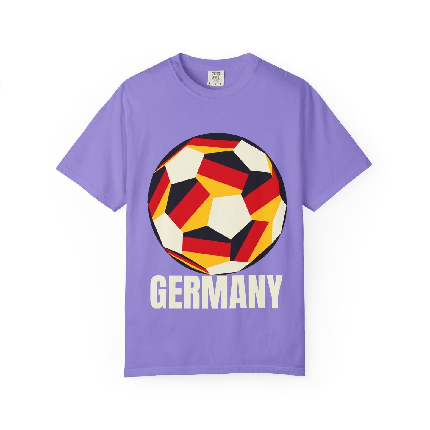 Germany Fan Specialty Soccer Ball Design T Shirt