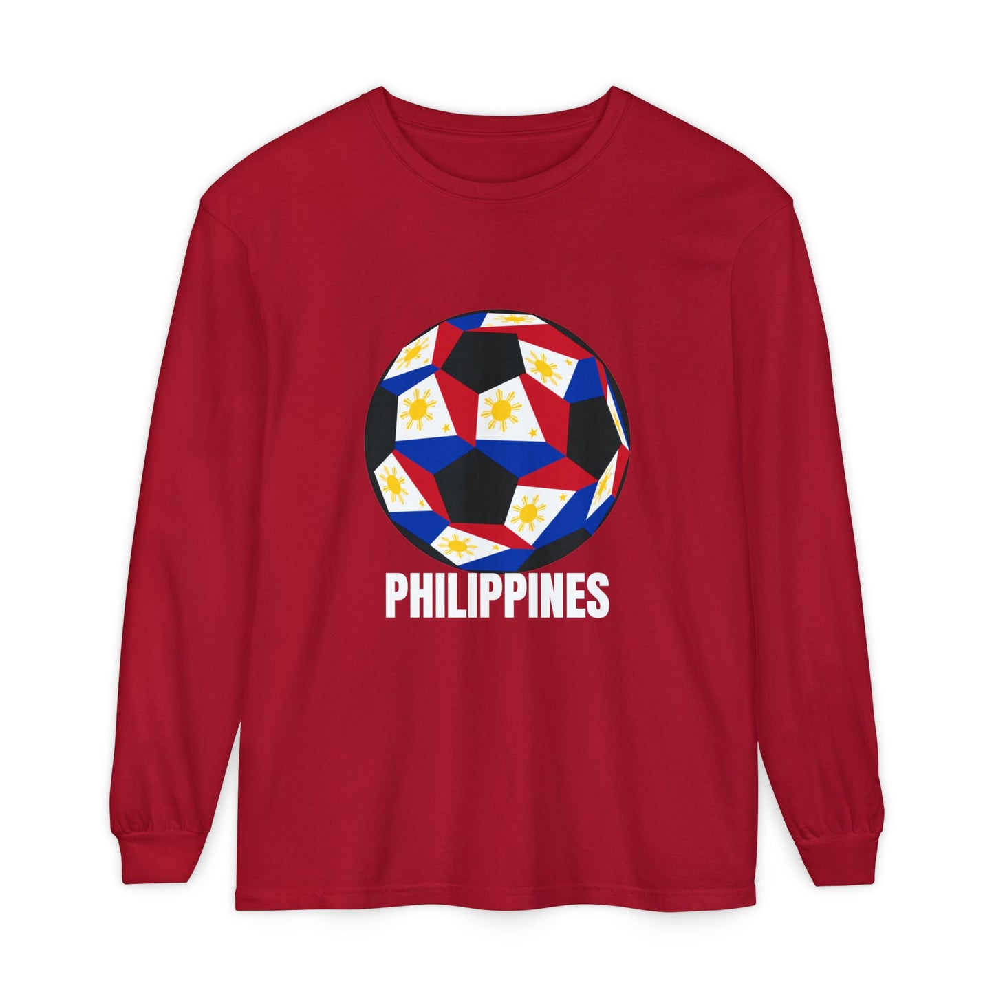 Philippines Fan Specialty Soccer Ball Design Long Sleeve