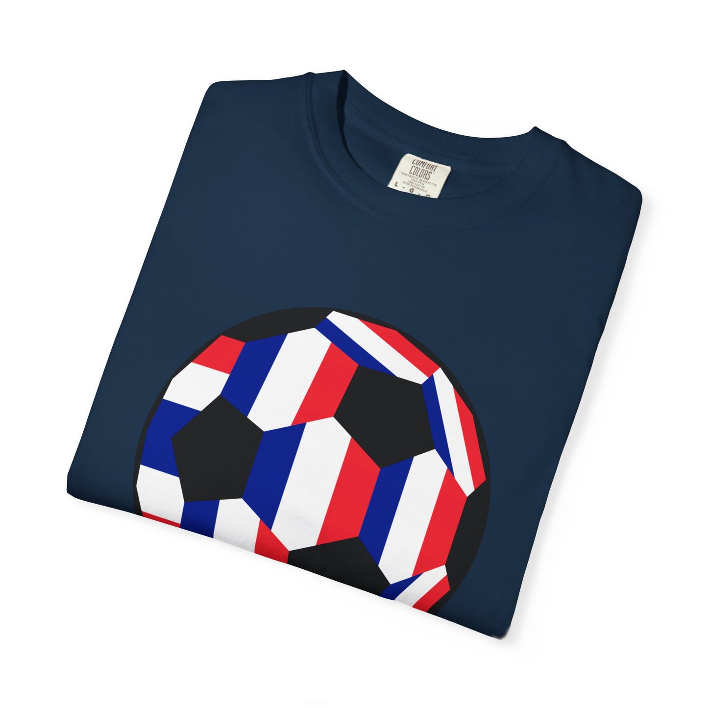 FRANÇAIS Fan Specialty Soccer Ball Design T Shirt