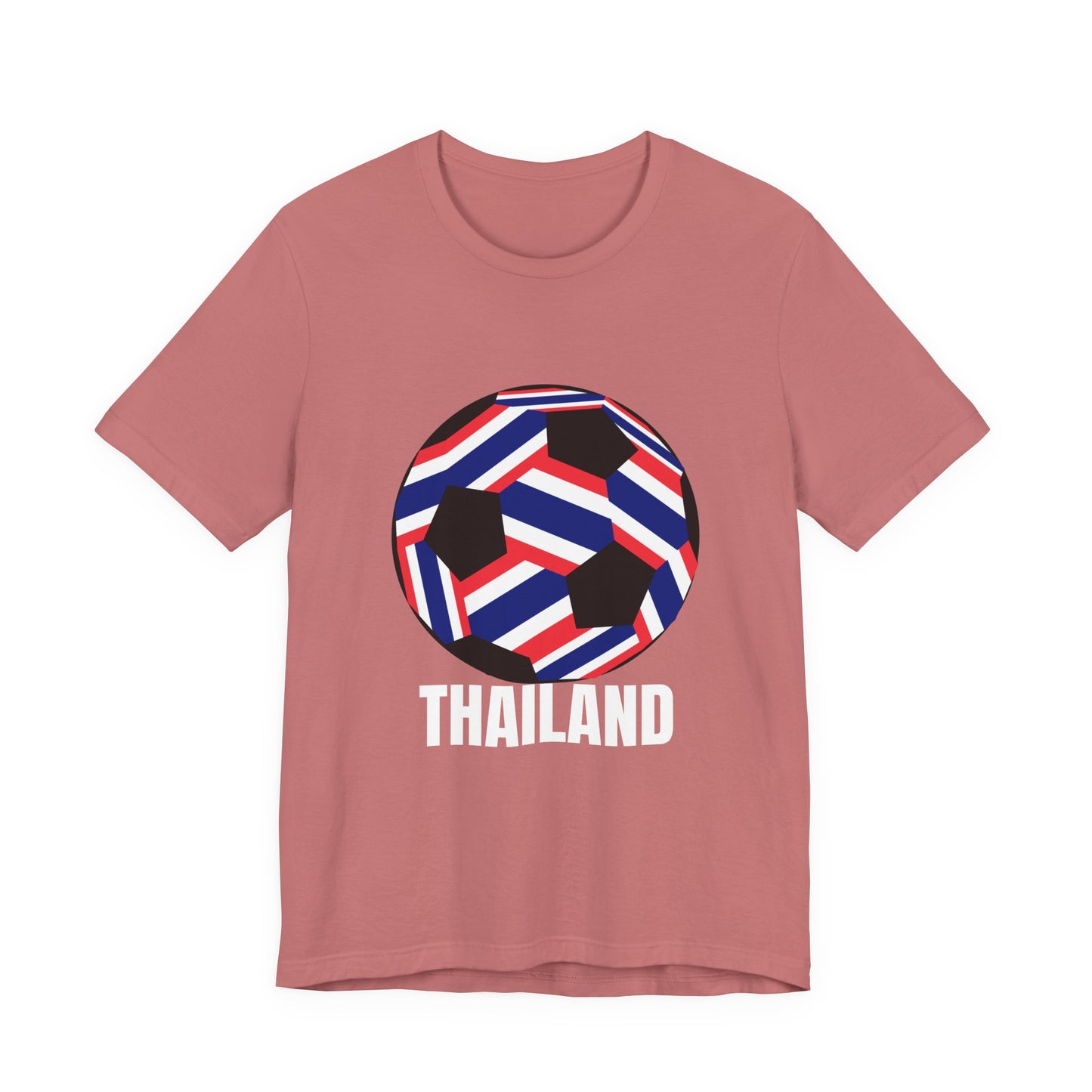 Thailand Fan Specialty Soccer Ball Design T Shirt