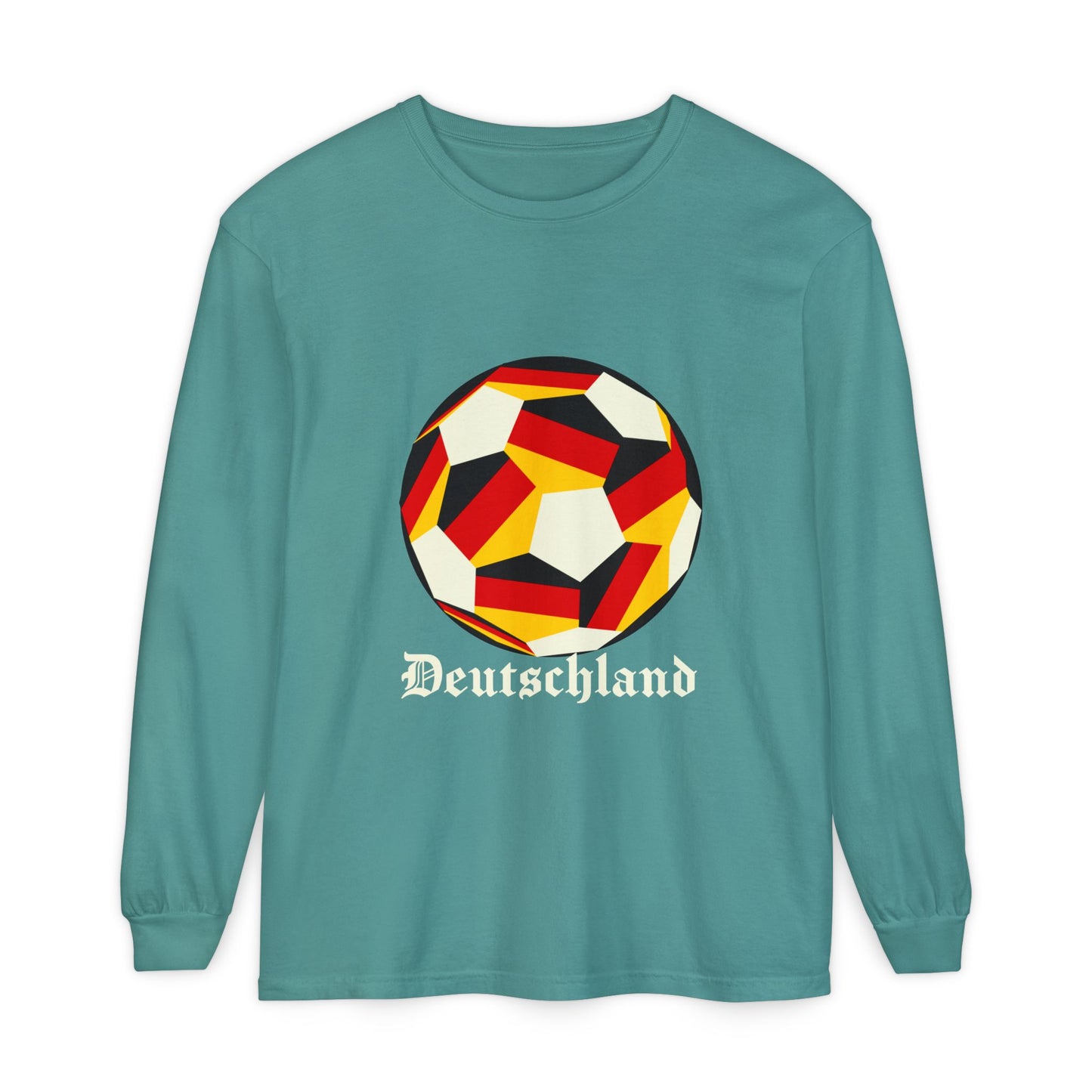 Germany Fan Specialty Soccer Ball Design Long Sleeve