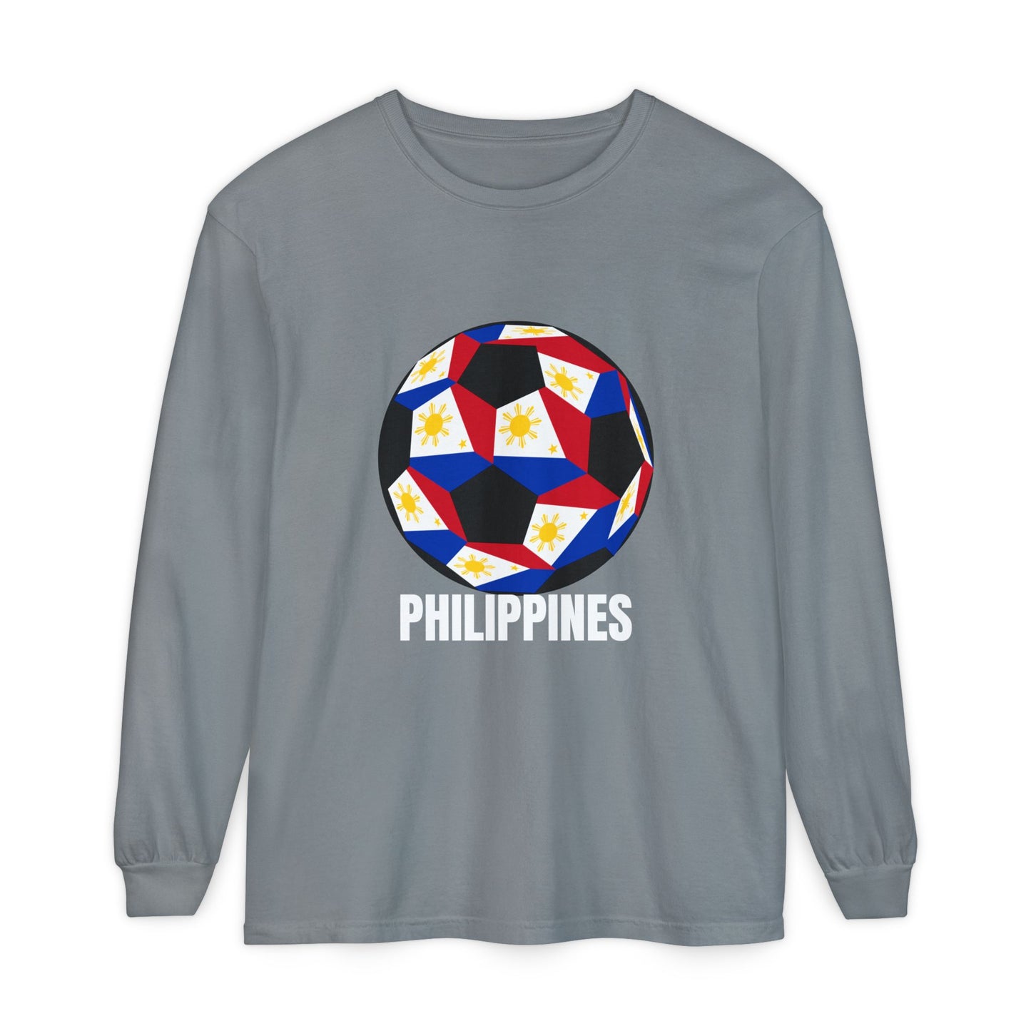 Philippines Fan Specialty Soccer Ball Design Long Sleeve