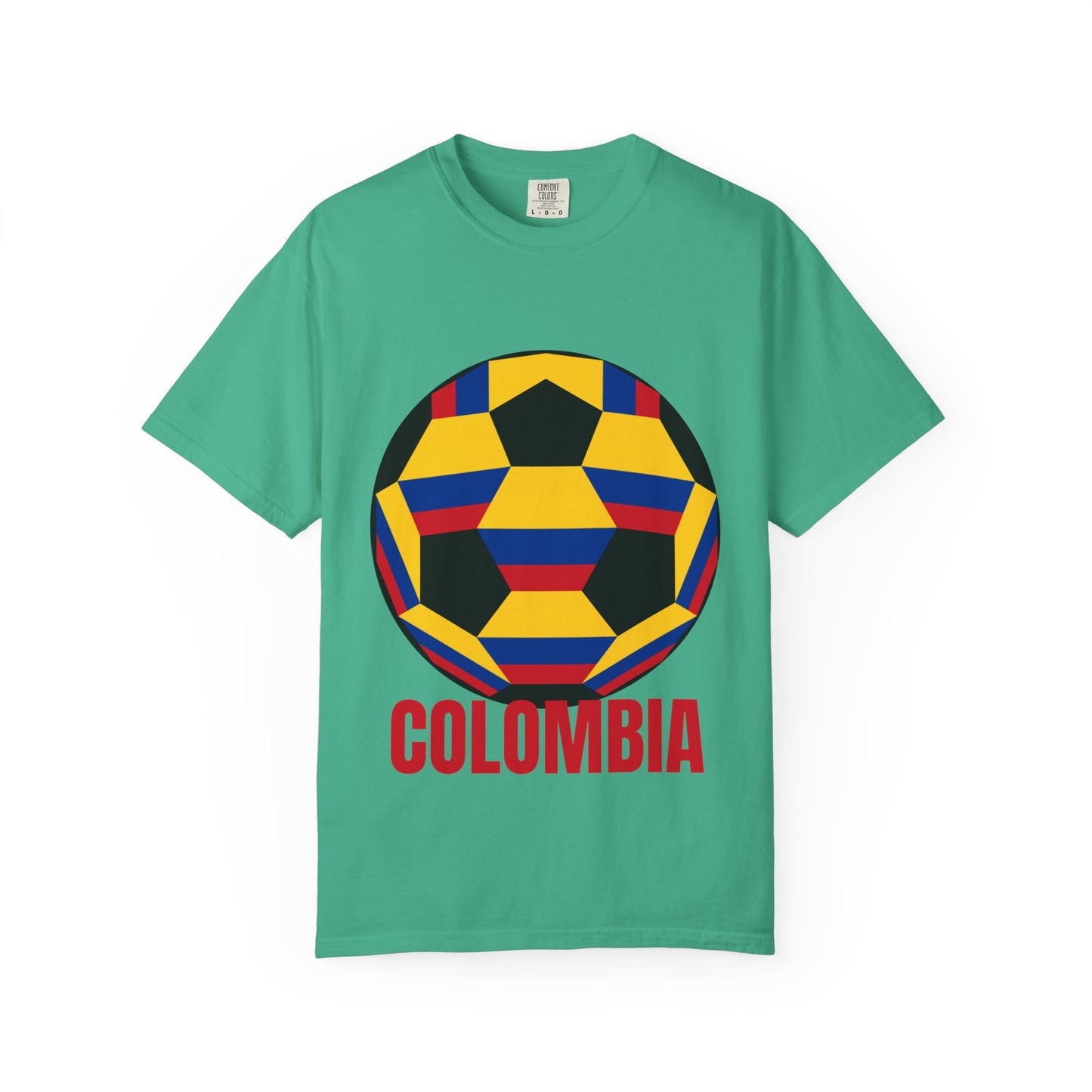 Columbia Fan Specialty Soccer Ball Design T Shirt