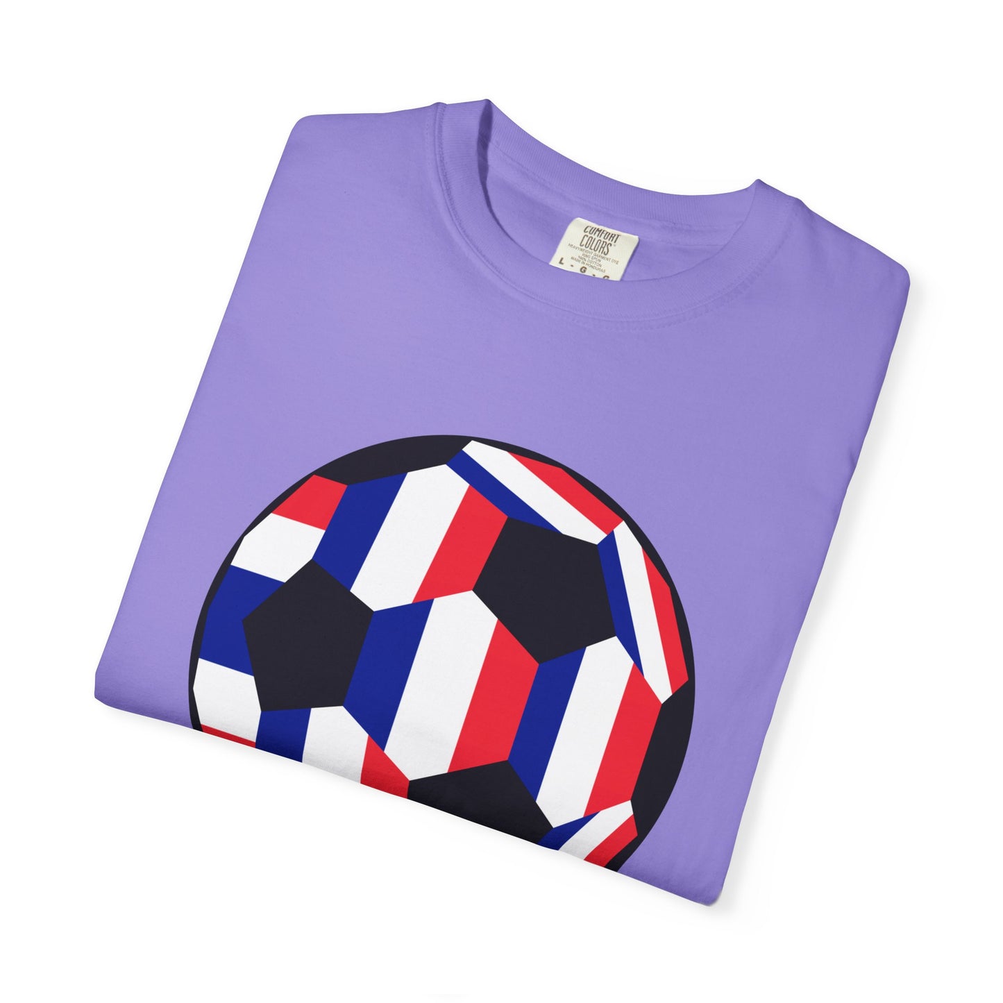 FRANÇAIS Fan Specialty Soccer Ball Design T Shirt