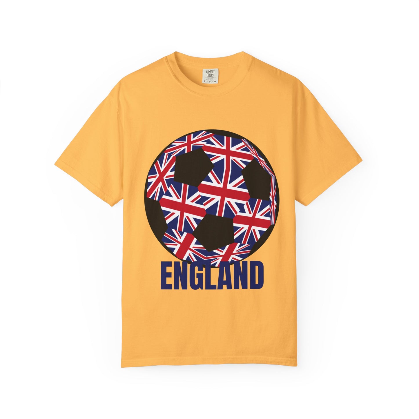 English Style Specialty Soccer Ball Design T Shirt