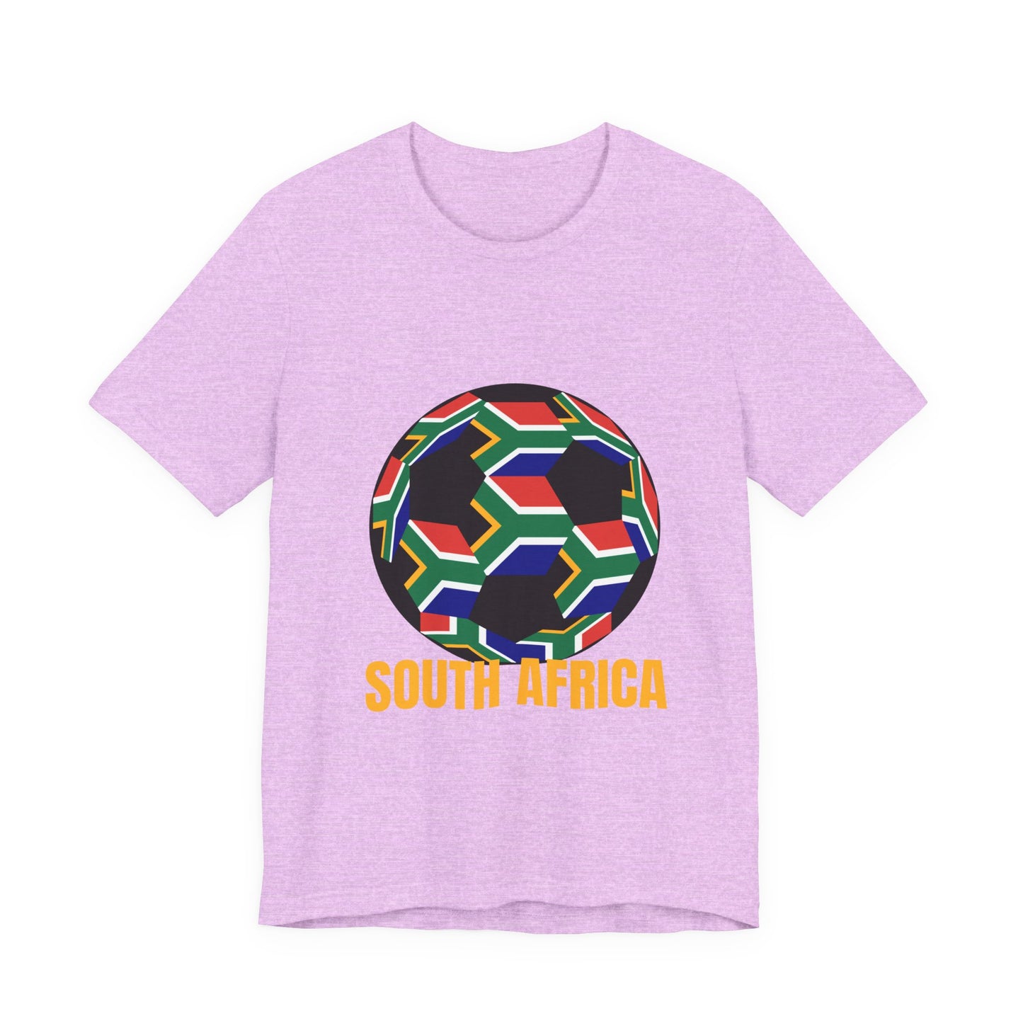 South Africa Fan Specialty Soccer Ball Design T Shirt