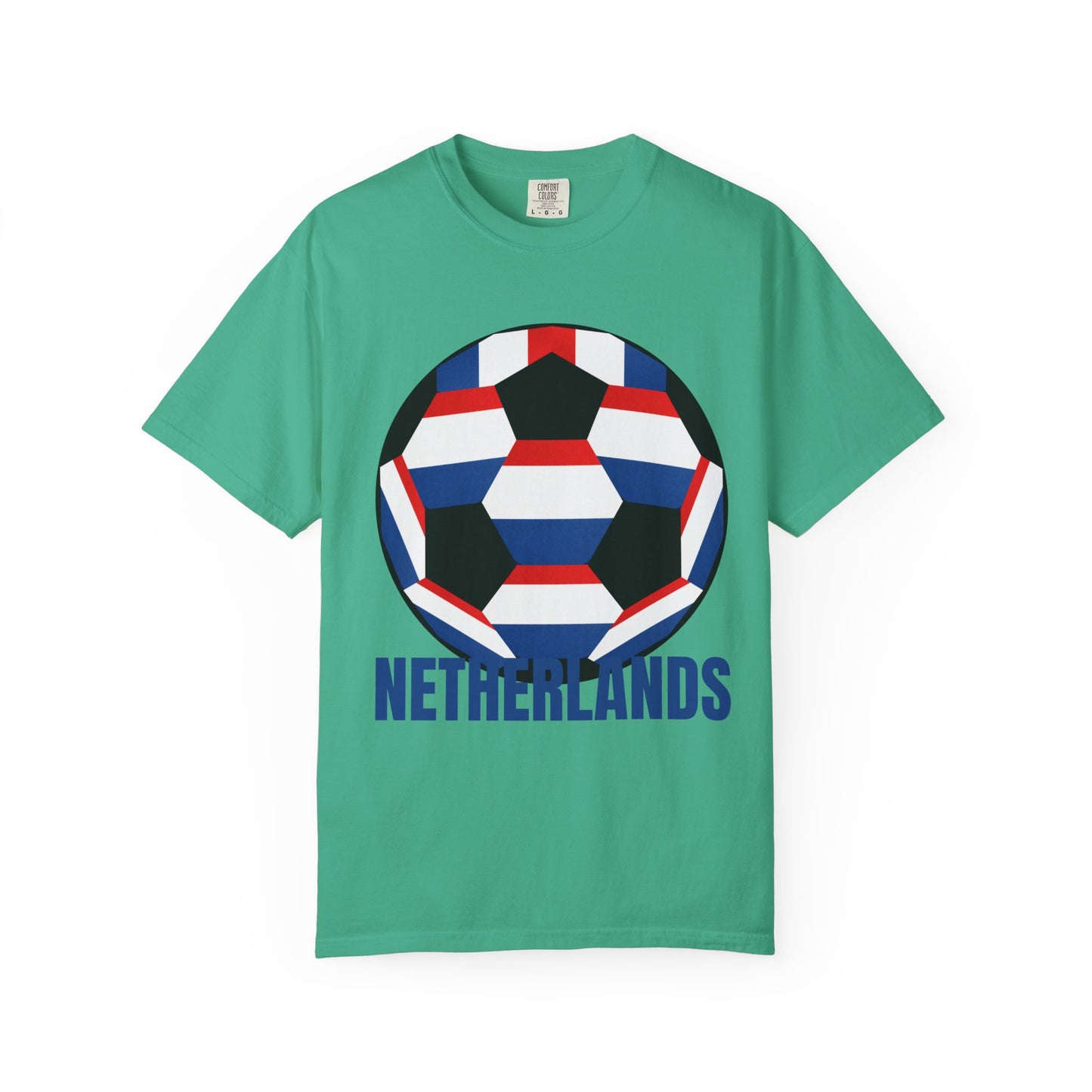 Netherlands Fan Specialty Soccer Ball Design T Shirt