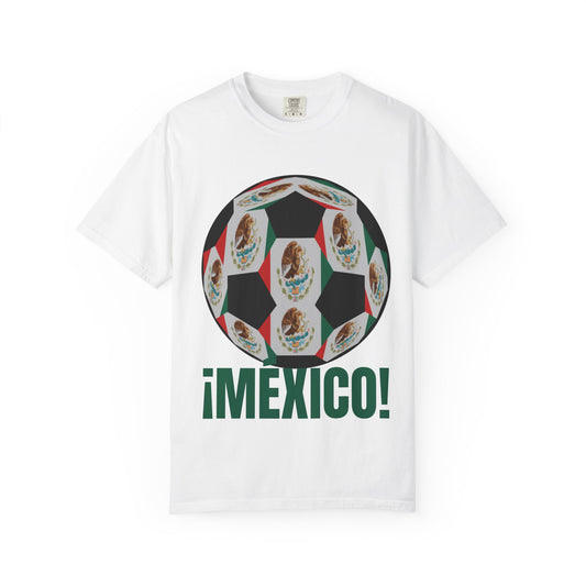 ¡MEXICO!  Fan Specialty Soccer Ball Design T Shirt