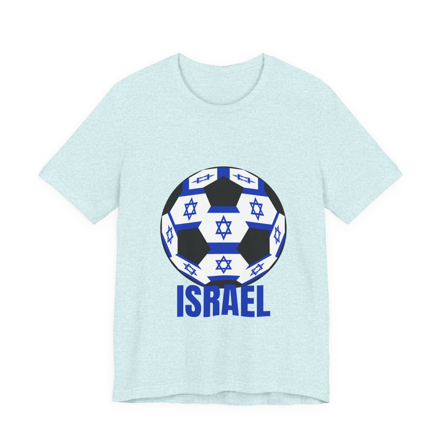 Israel Fan Specialty Soccer Ball Design T Shirt
