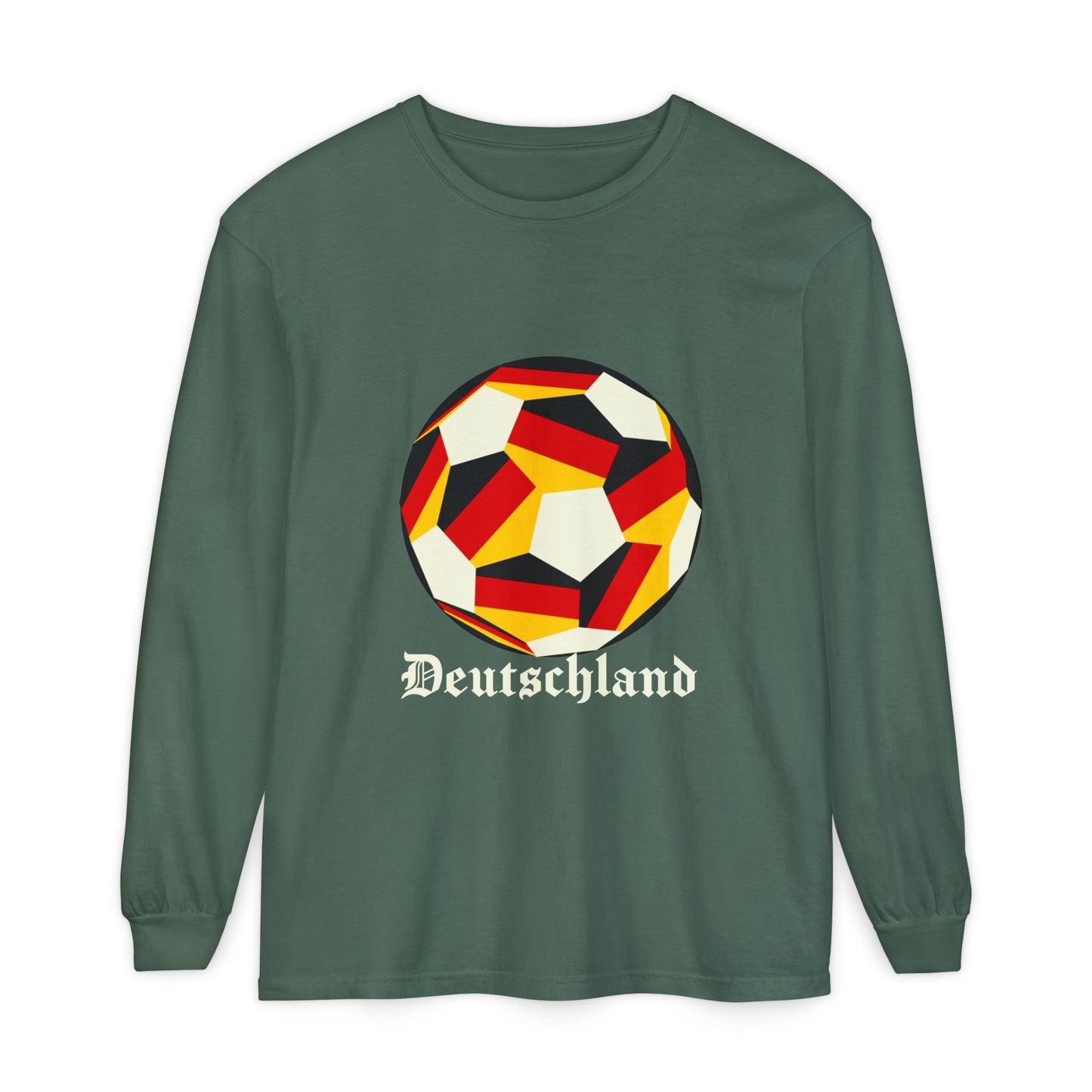Germany Fan Specialty Soccer Ball Design Long Sleeve