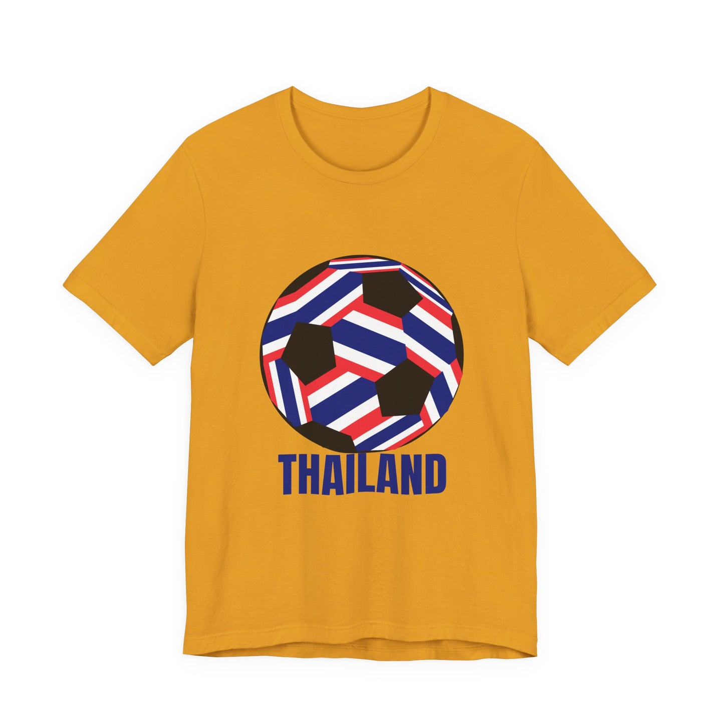 Thailand Fan Specialty Soccer Ball Design T Shirt