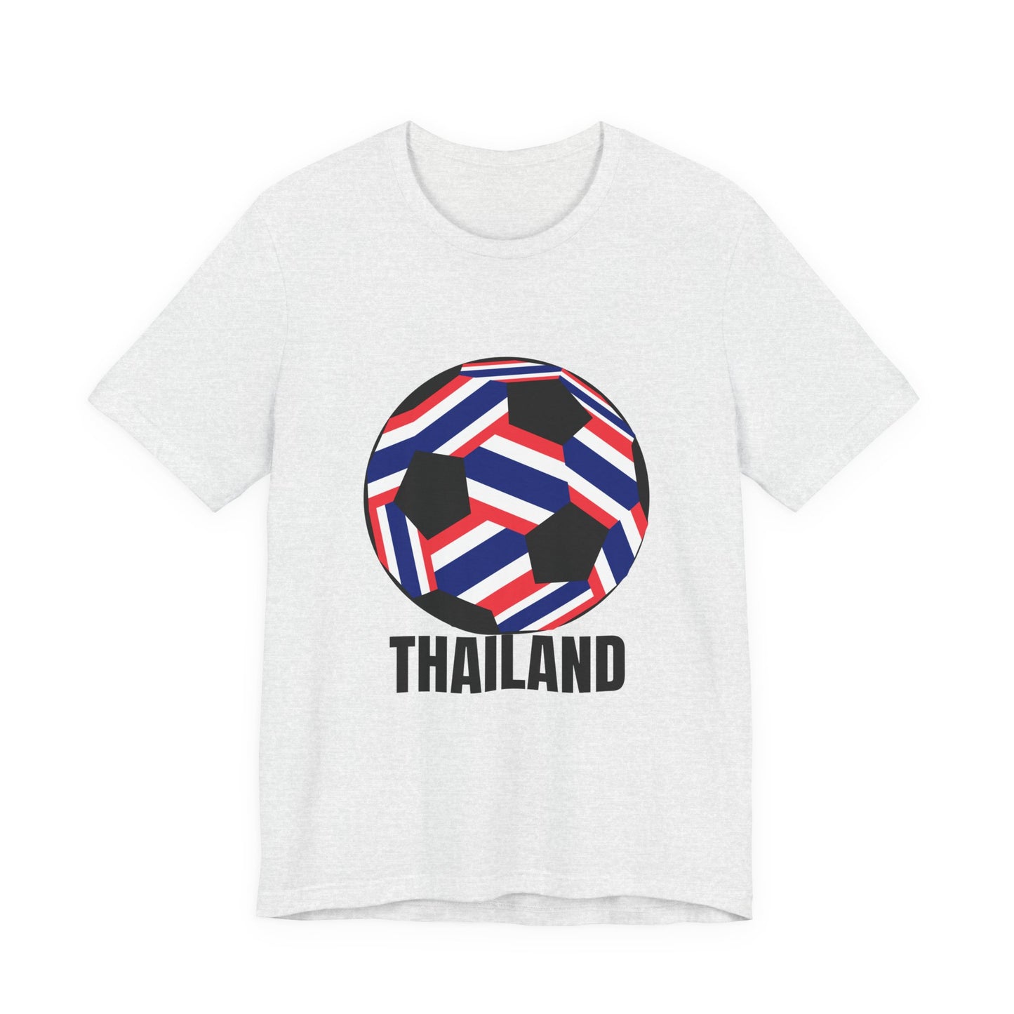 Thailand Fan Specialty Soccer Ball Design T Shirt