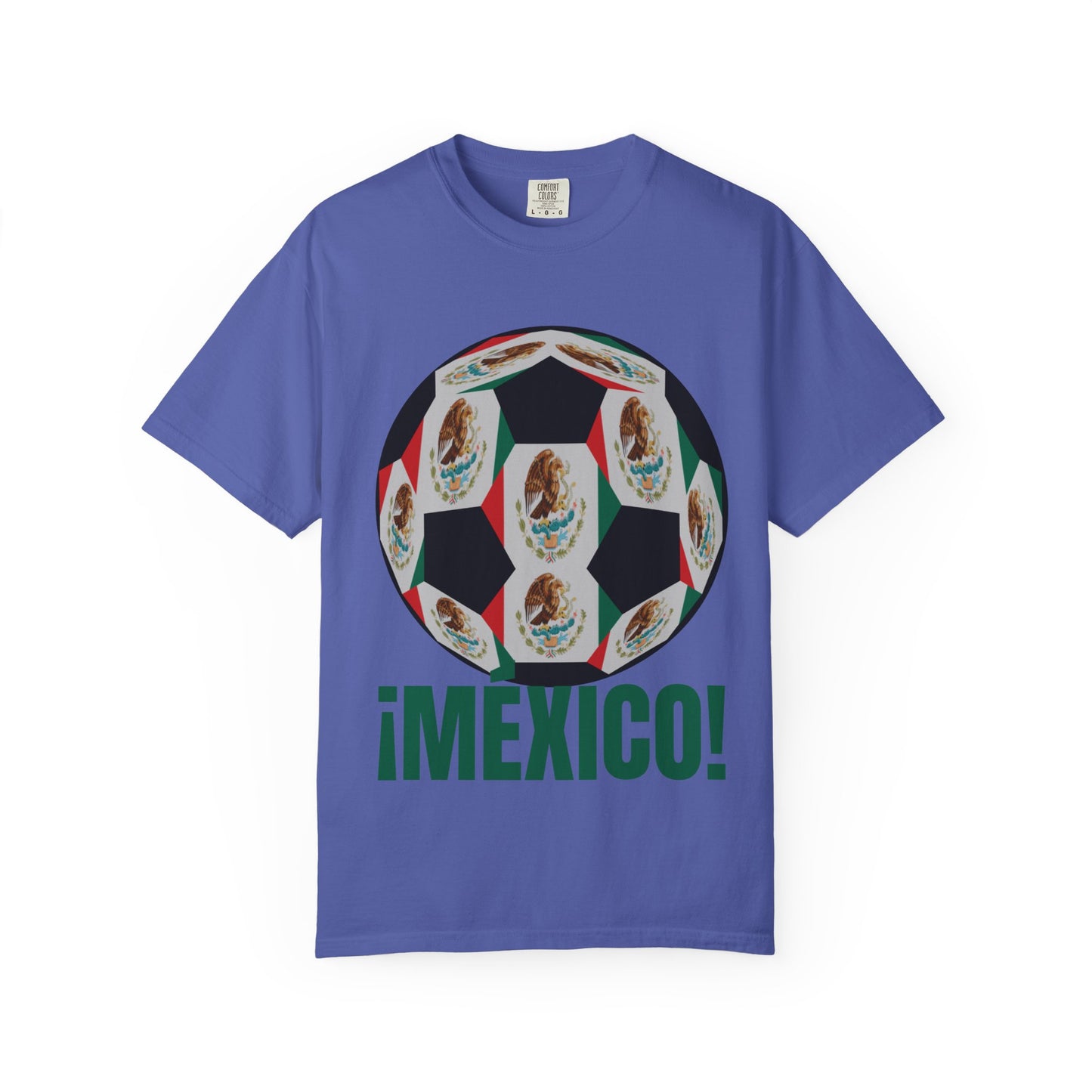 ¡MEXICO!  Fan Specialty Soccer Ball Design T Shirt