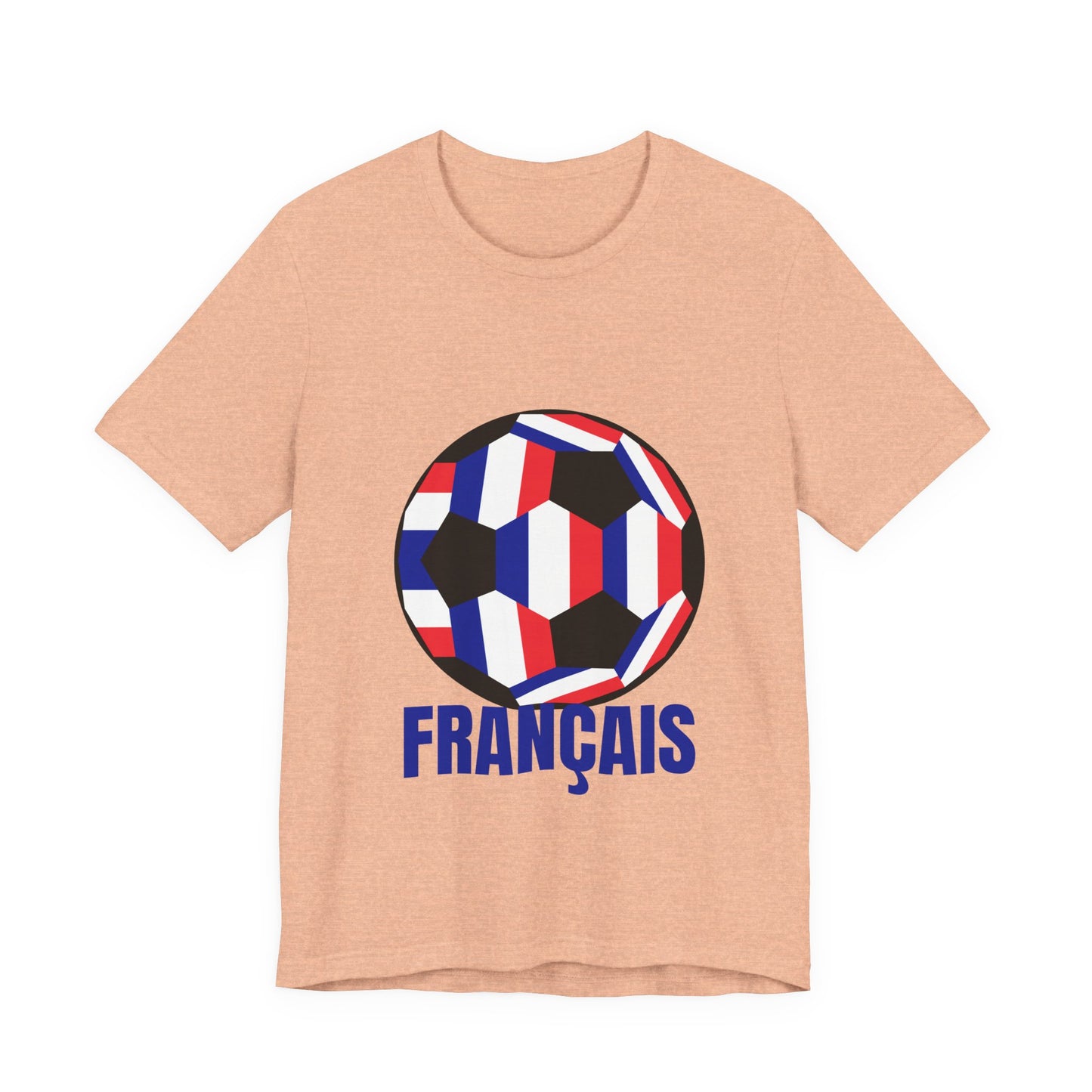 Francais Fan Specialty Soccer Ball Design T Shirt