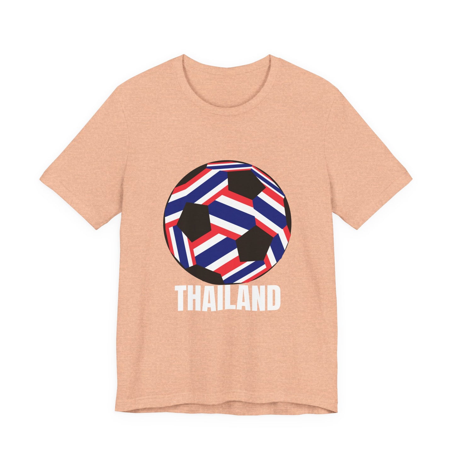 Thailand Fan Specialty Soccer Ball Design T Shirt