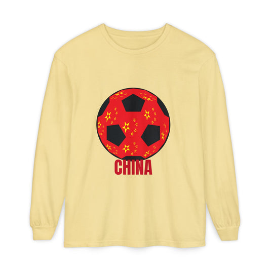 China Fan Specialty Soccer Ball Design Long Sleeve