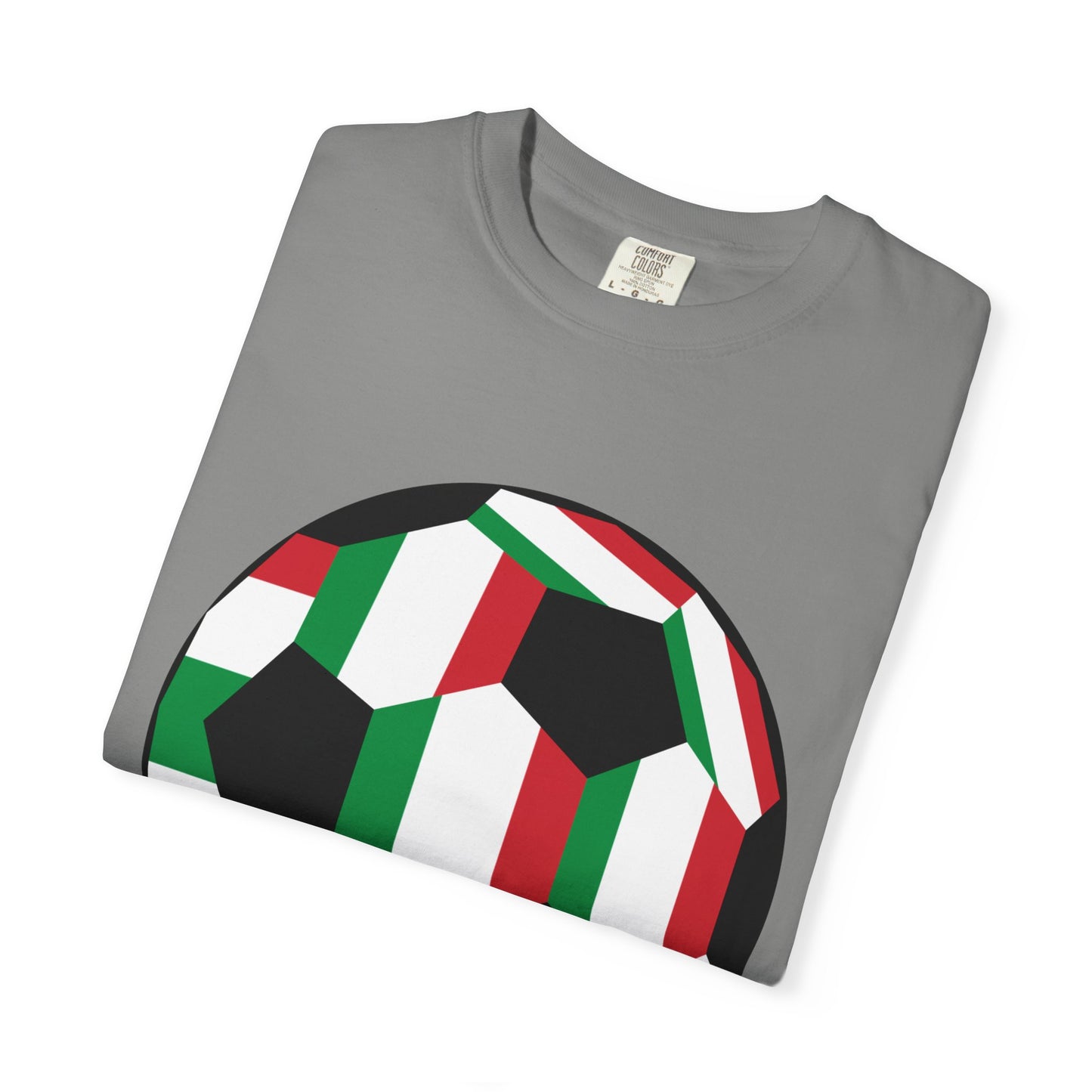 Gli Azzurri Fan Specialty Soccer Ball Design T Shirt