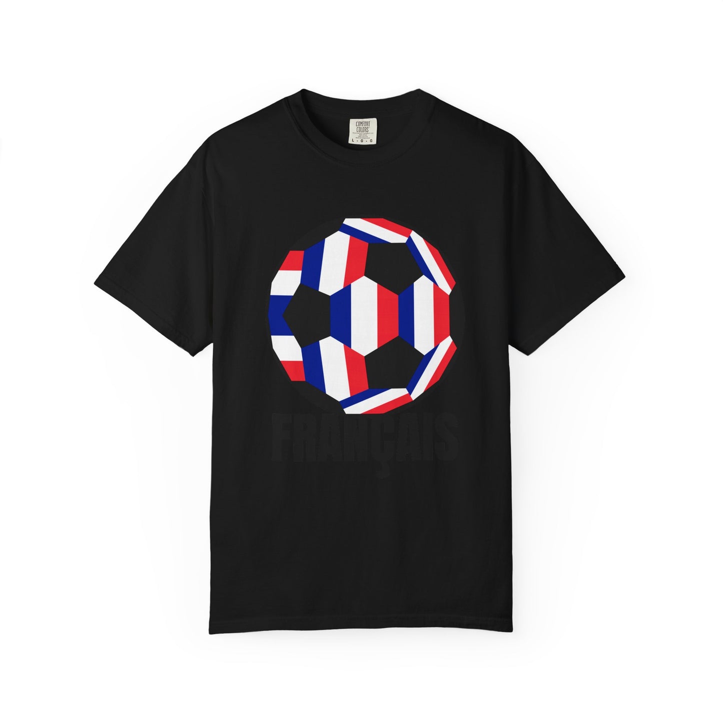 FRANÇAIS Fan Specialty Soccer Ball Design T Shirt
