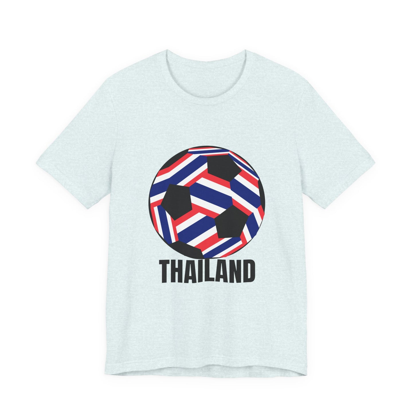Thailand Fan Specialty Soccer Ball Design T Shirt