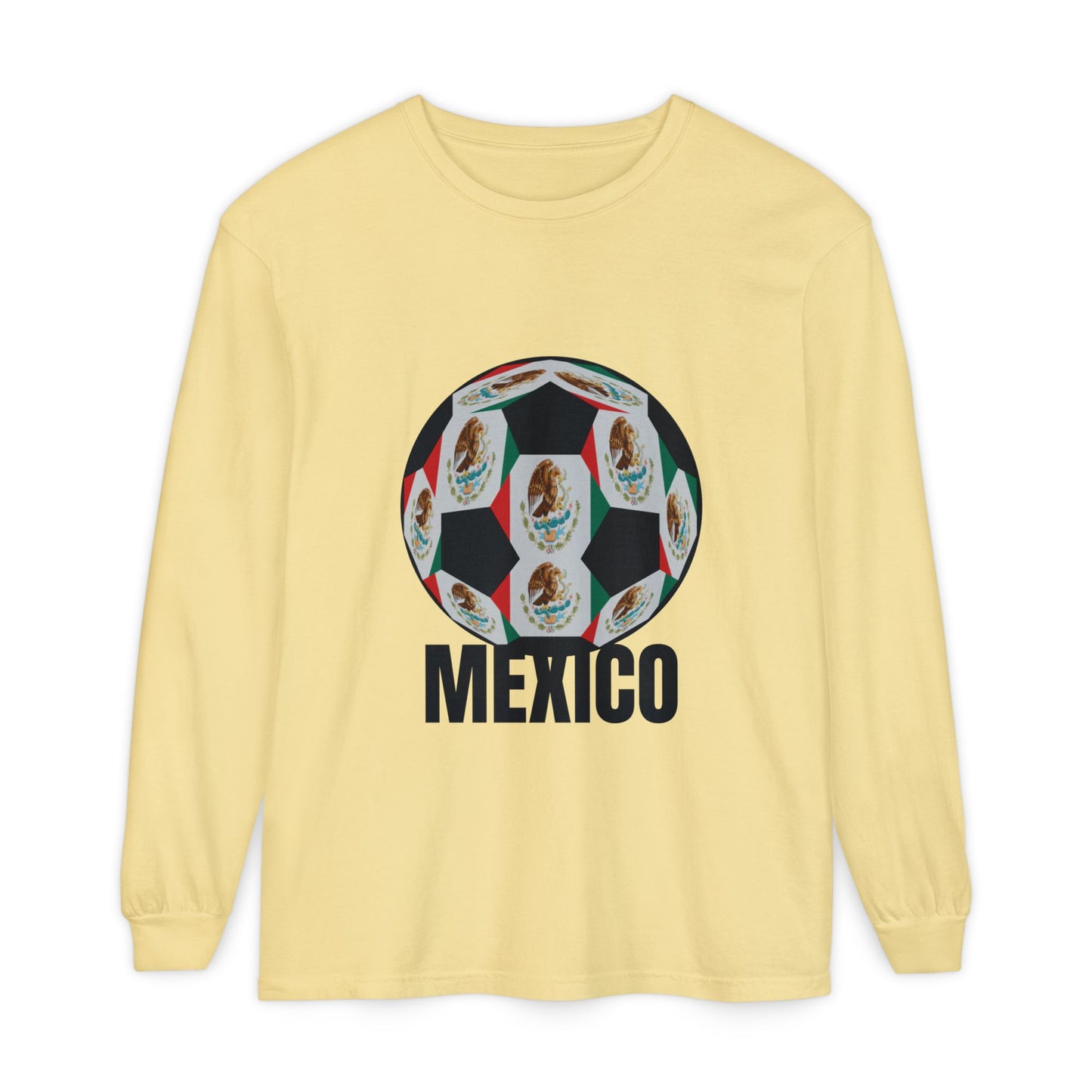 Fan Specialty Soccer Ball Design  Long Sleeve T-Shirt