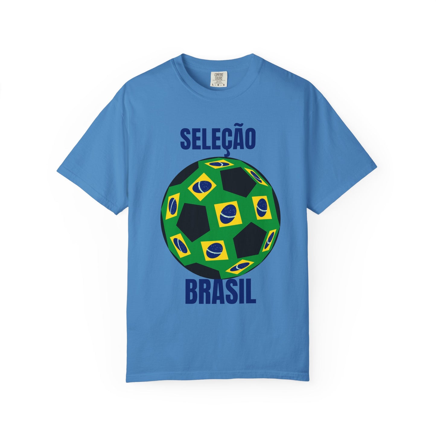 SELEÇÃO BRASIL  Fan Specialty Soccer Ball Design T Shirt