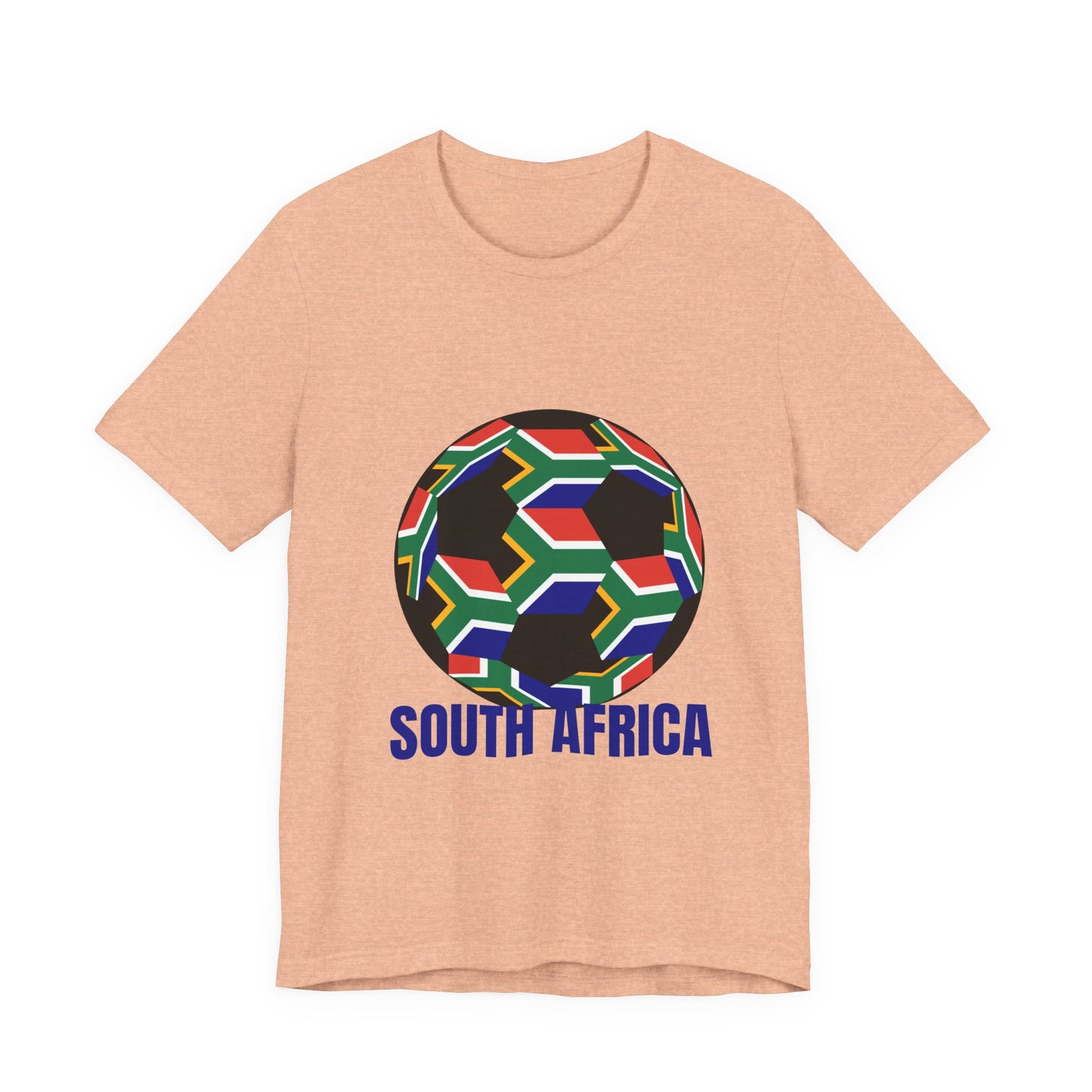 South Africa Fan Specialty Soccer Ball Design T Shirt