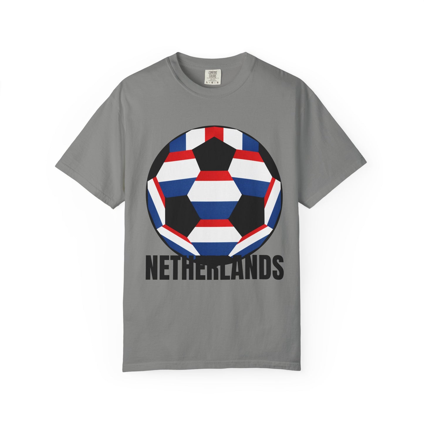 Netherlands Fan Specialty Soccer Ball Design T Shirt