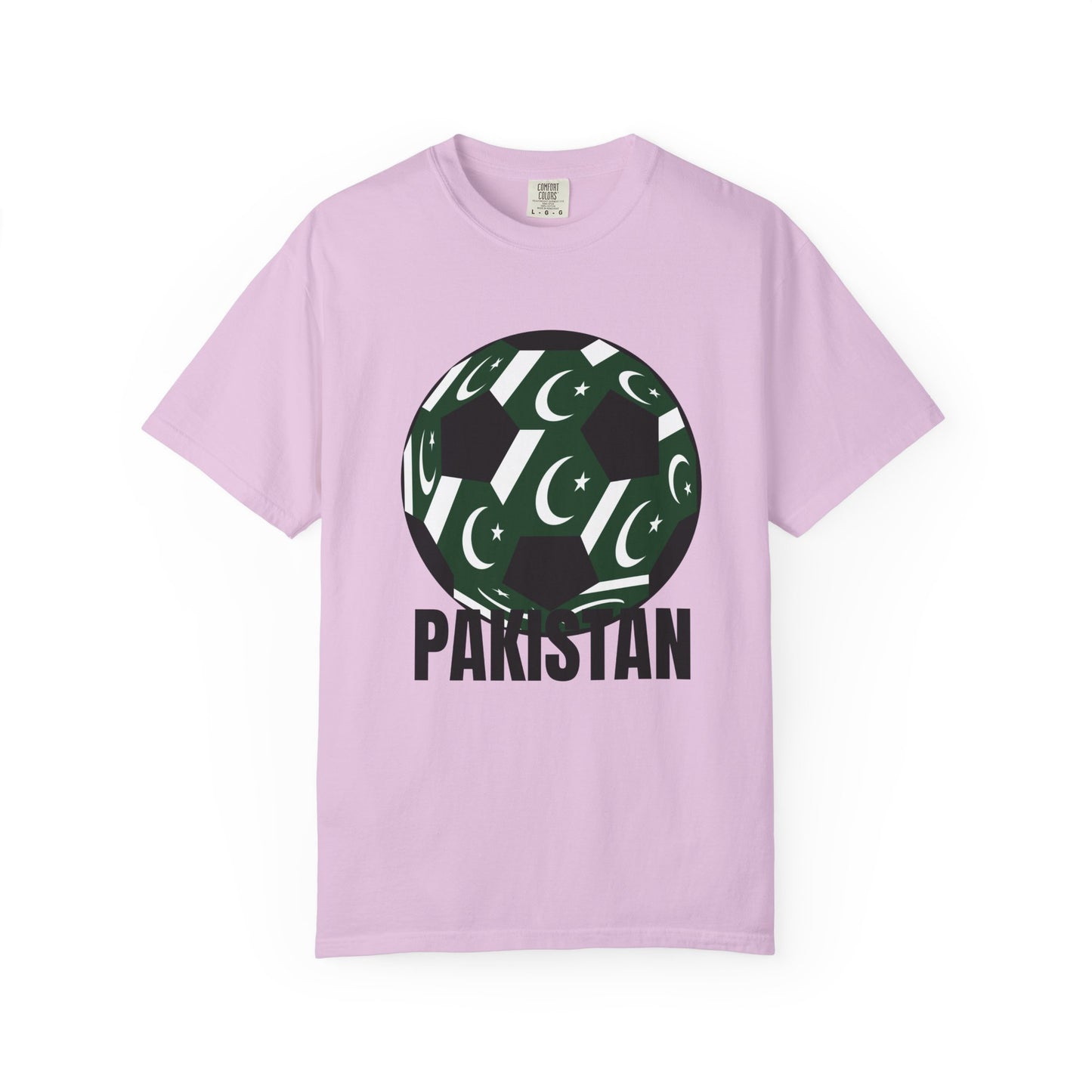 Pakistan Fan Specialty Soccer Ball Design T Shirt