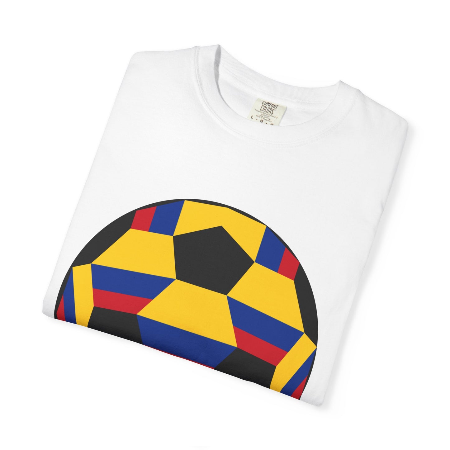 Columbia Fan Specialty Soccer Ball Design T Shirt