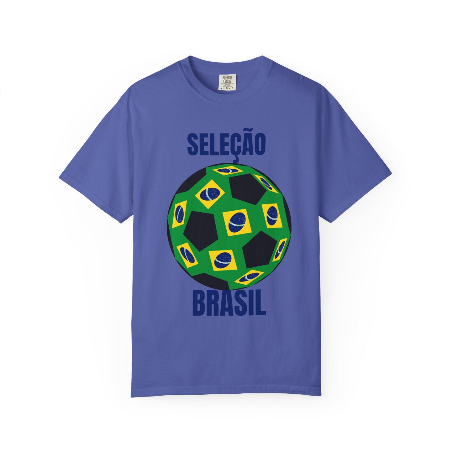 SELEÇÃO BRASIL  Fan Specialty Soccer Ball Design T Shirt