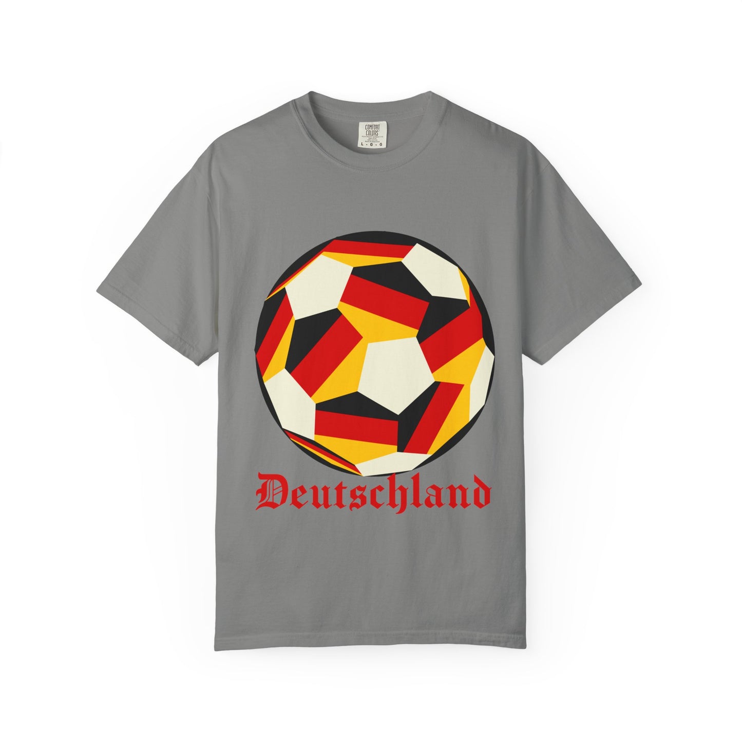 Deutschland Fan Specialty Soccer Ball Design T Shirt