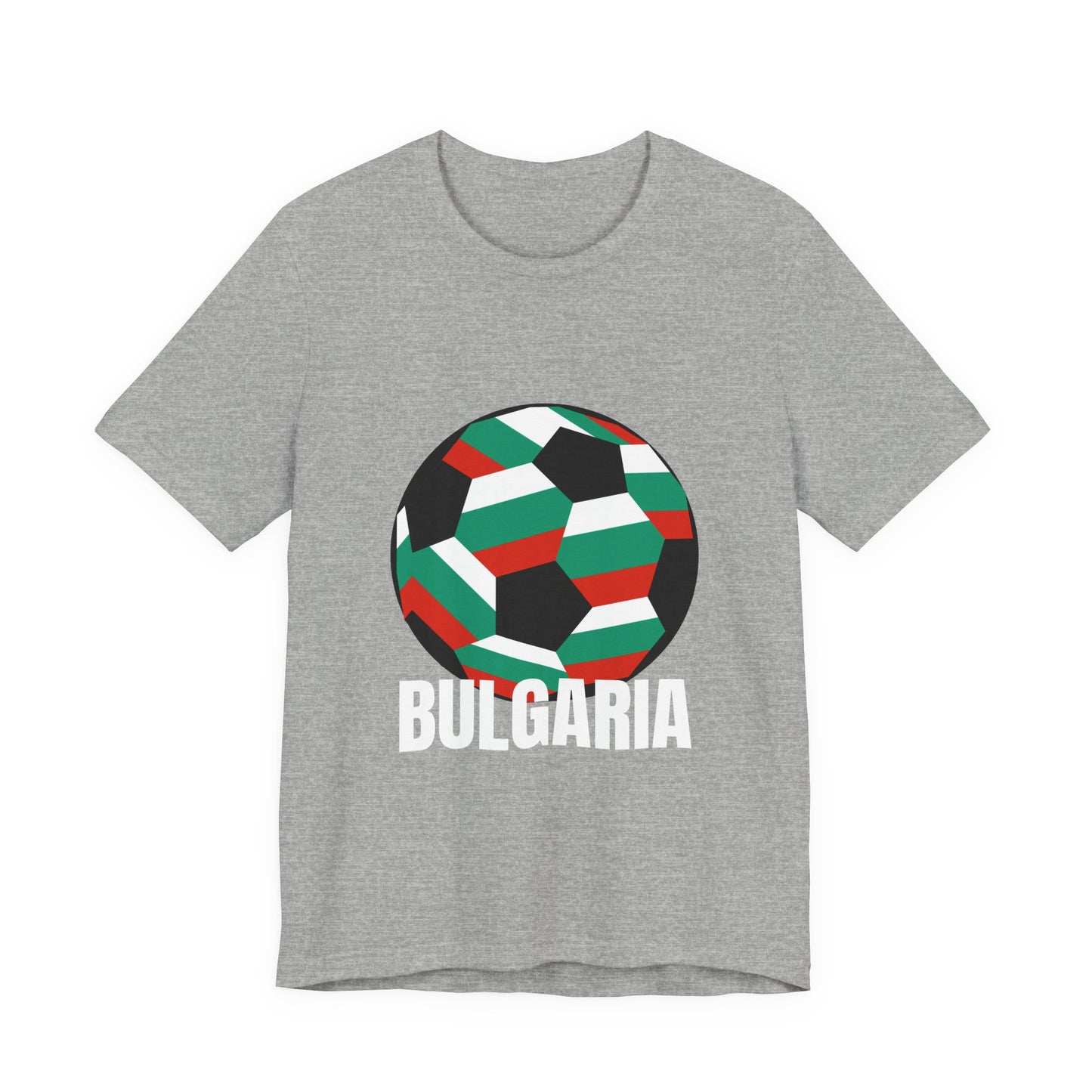 Bulgaria Fan Specialty Soccer Ball Design T Shirt