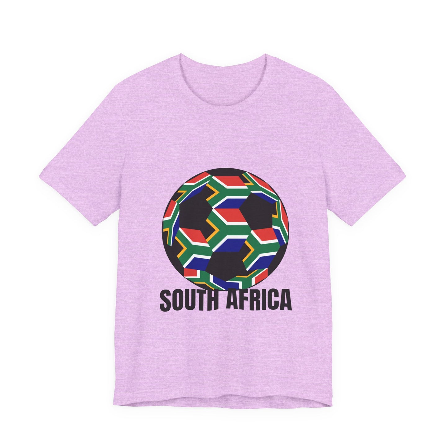 South Africa Fan Specialty Soccer Ball Design T Shirt