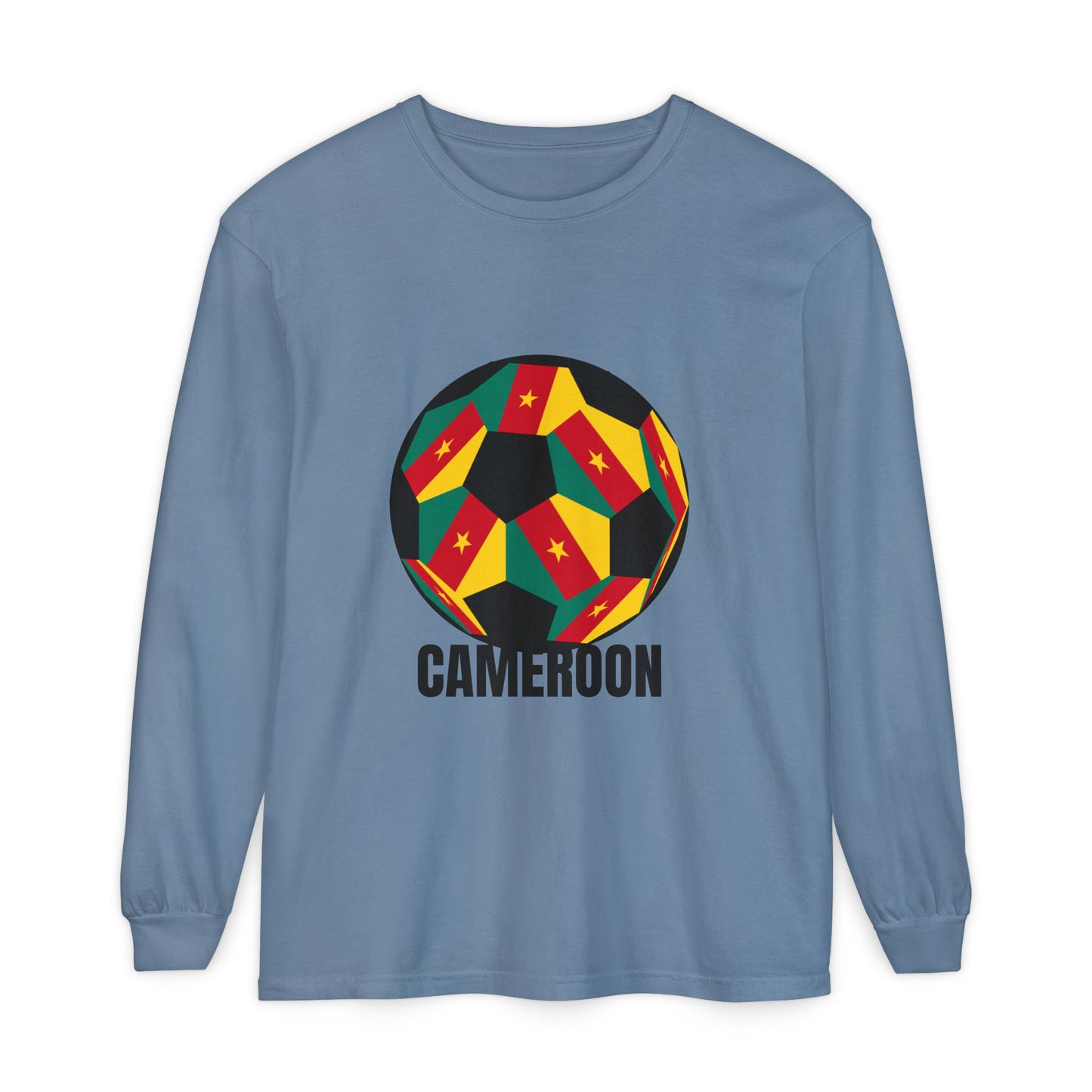 Cameroon Fan Specialty Soccer Ball Design T Shirt