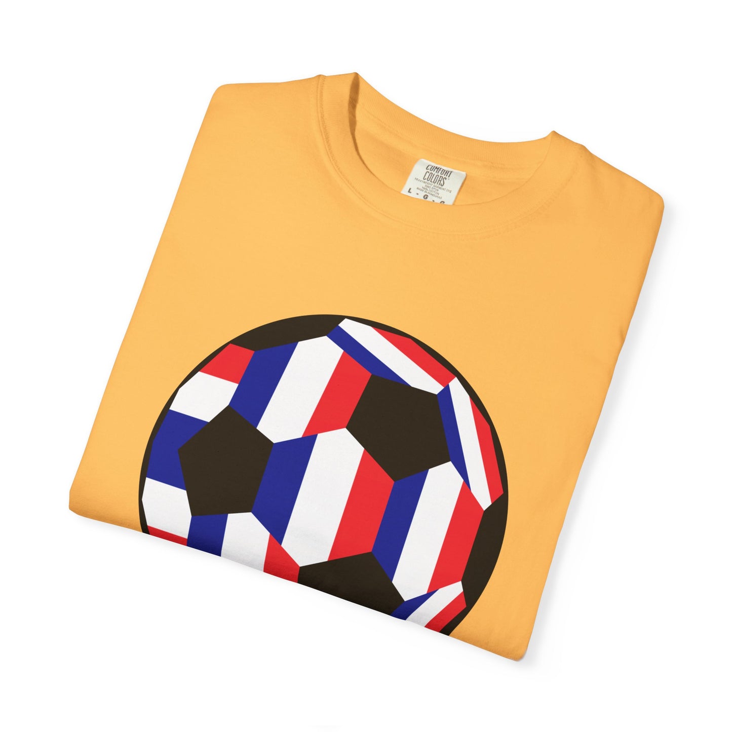 FRANÇAIS Fan Specialty Soccer Ball Design T Shirt