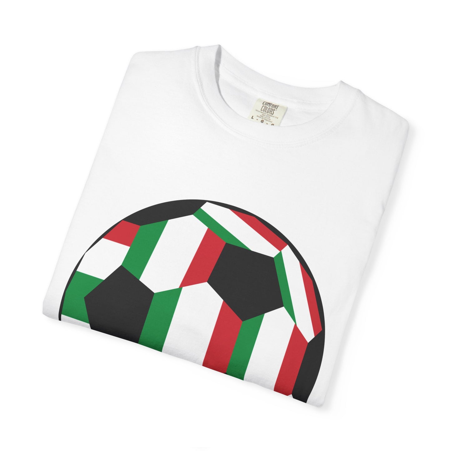 Gli Azzurri Fan Specialty Soccer Ball Design T Shirt