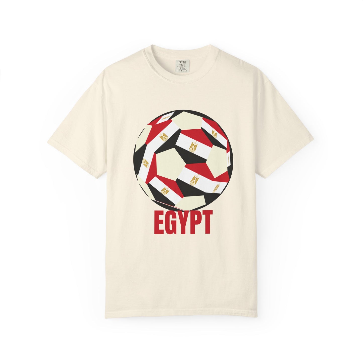 Egypt Fan Specialty Soccer Ball Design T Shirt